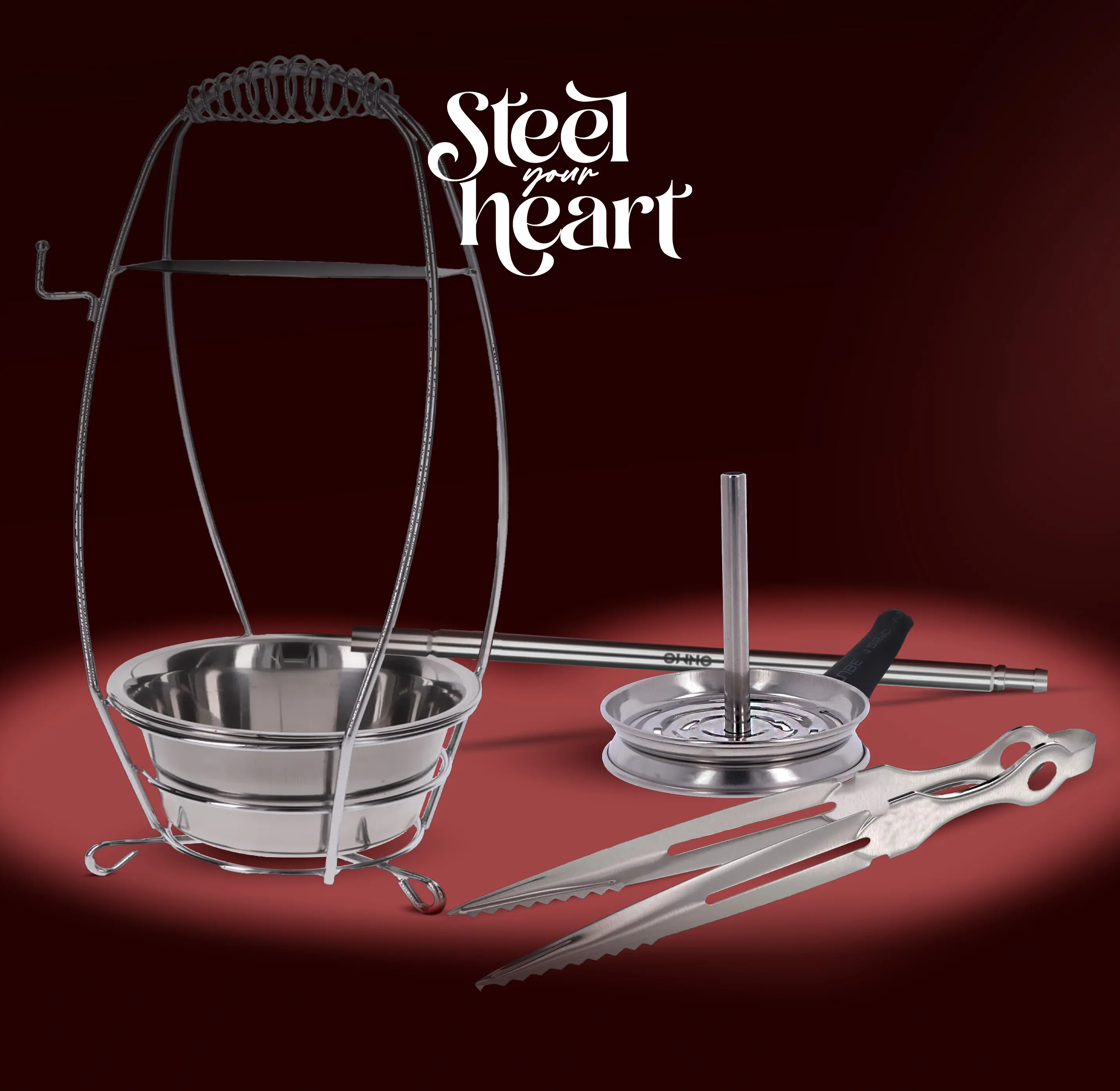 Bundle - Hookah Accessories - Steel your Heart