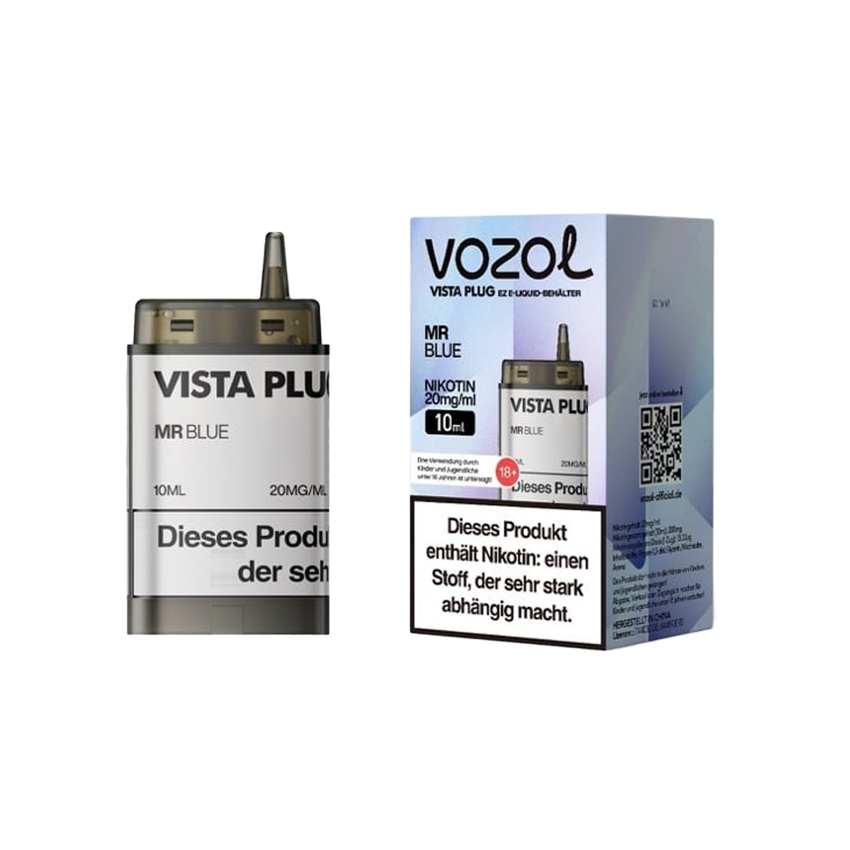 Vozol - Vista Plug Set - EZ Pod - Mr Blue + Empty Pod