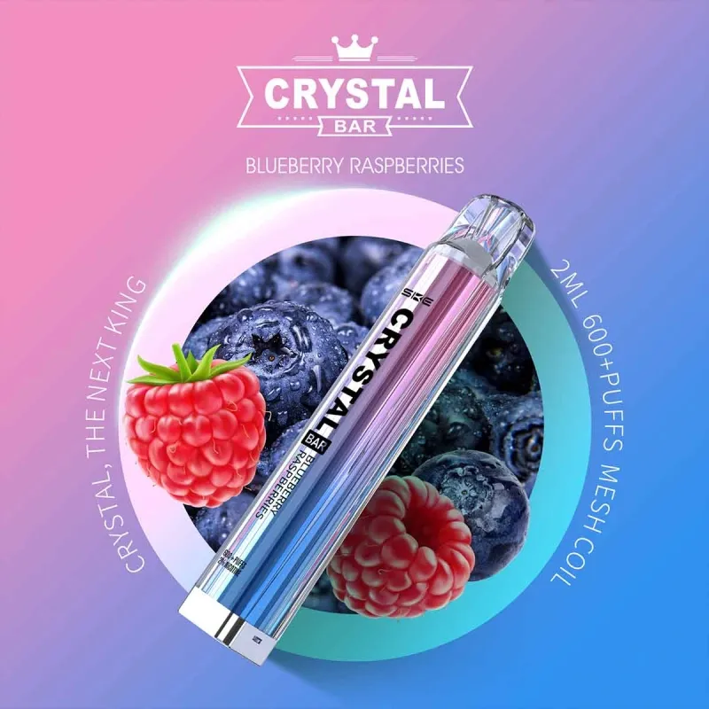 Crystal Bar Blueberry Raspberries Einweg E-Zigarette Online bestellen