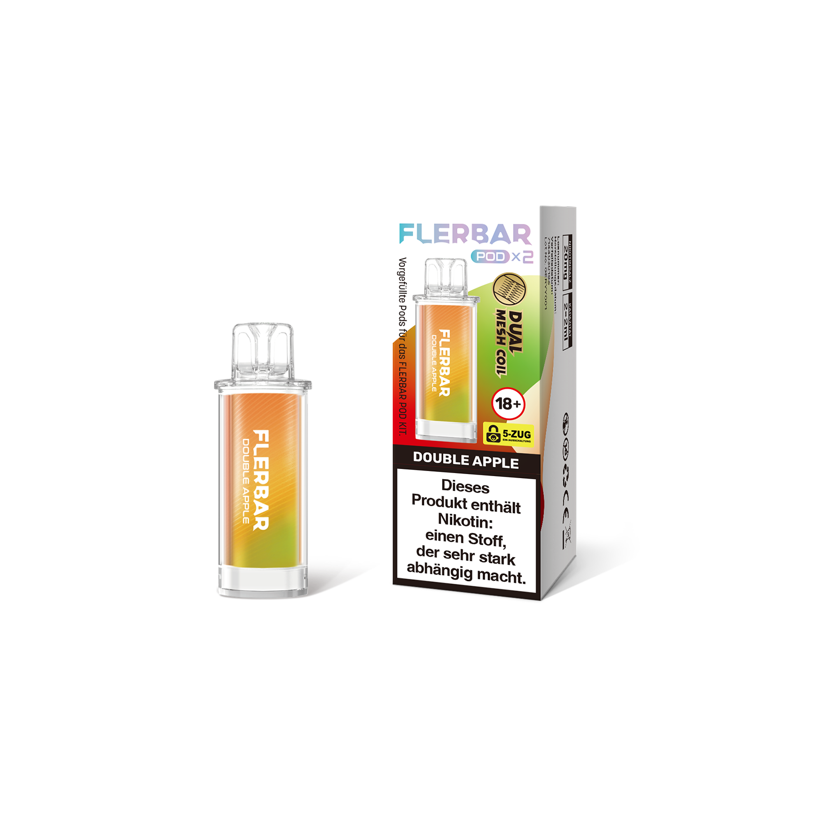 Flerbar - Prefilled Pod - Double Apple