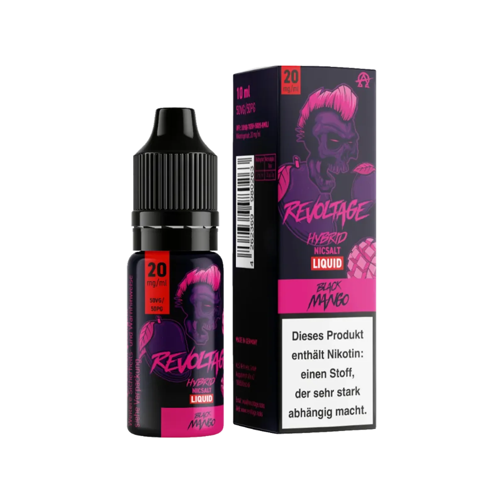 Revoltage - E-Liquid - Nikotinsalz - Black Mango - 10 ml - 20 mg 2