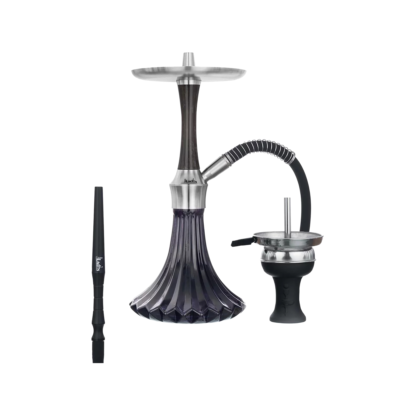 Aladin Epox 360 Pro Black Mode Shisha – 9 Blow-Offs, Edelstahl 1