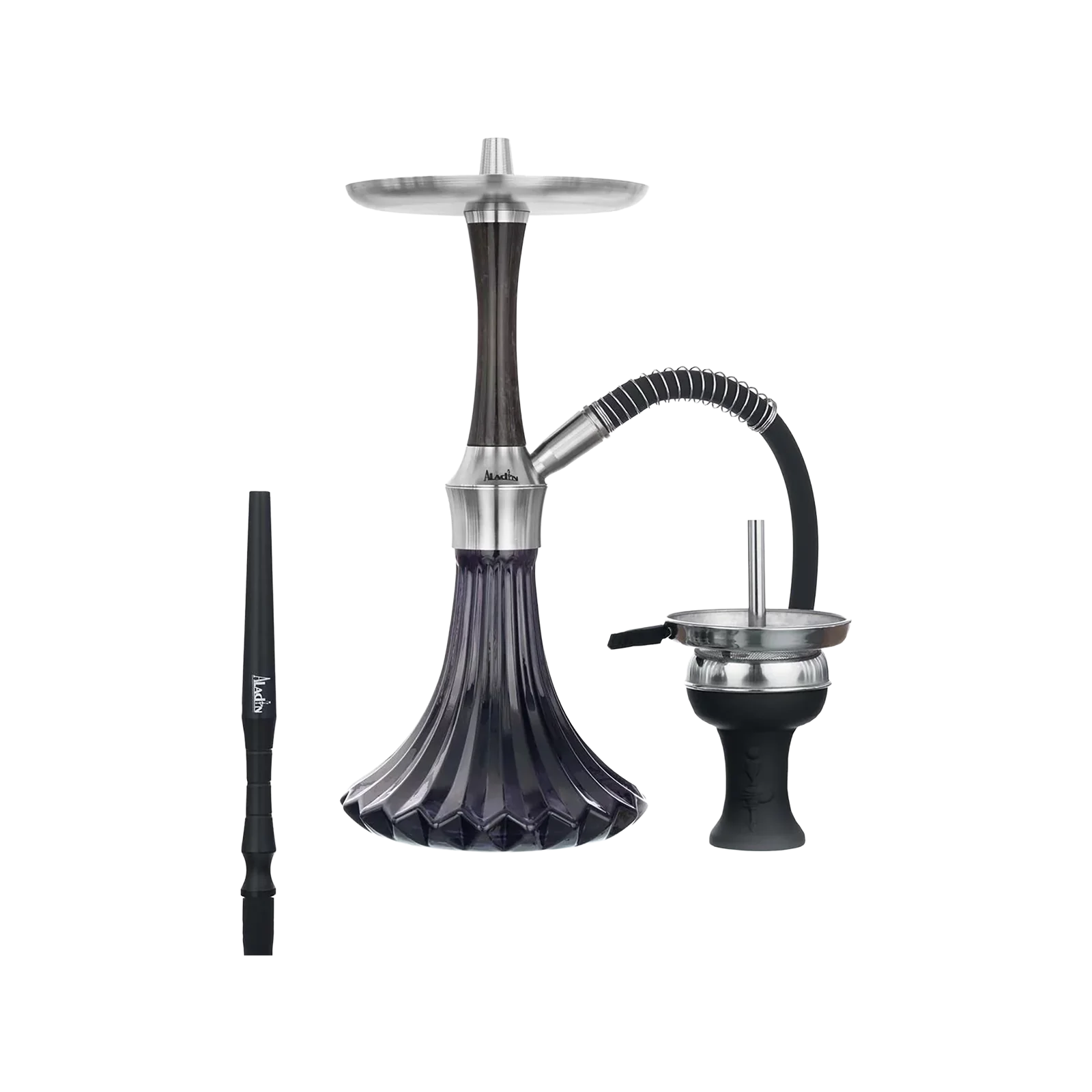 Aladin Epox 360 Pro Black Mode Shisha – 9 Blow-Offs, Edelstahl 1