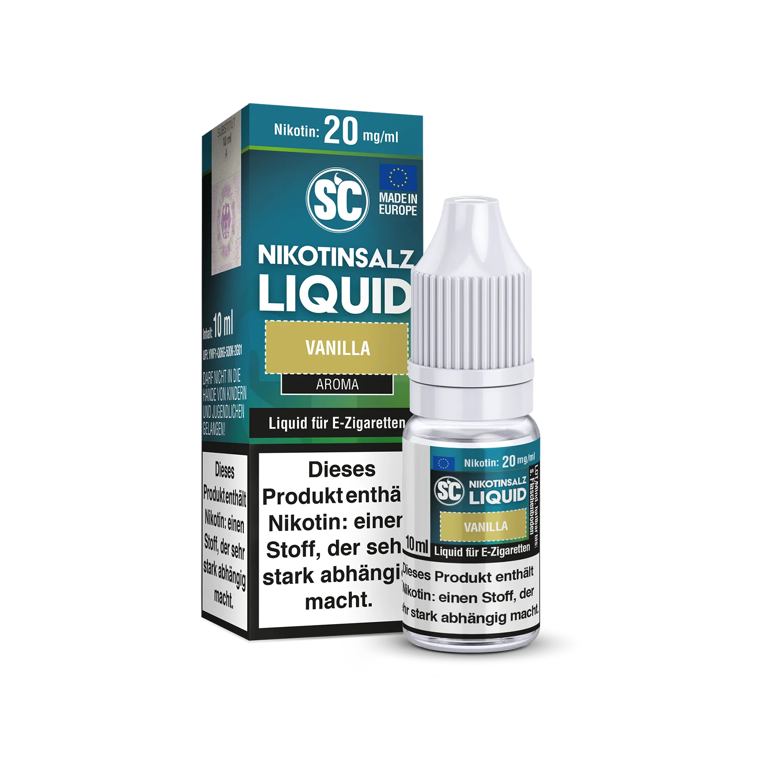 SC - E-Liquid - Hybrid Nikotinsalz - Vanilla - 10 ml - 20 mg 1