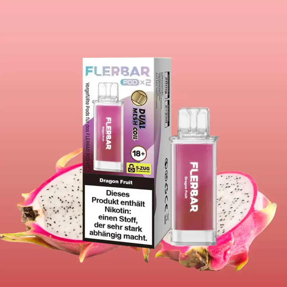 Flerbar - Prefilled Pod - Dragon Fruit 1