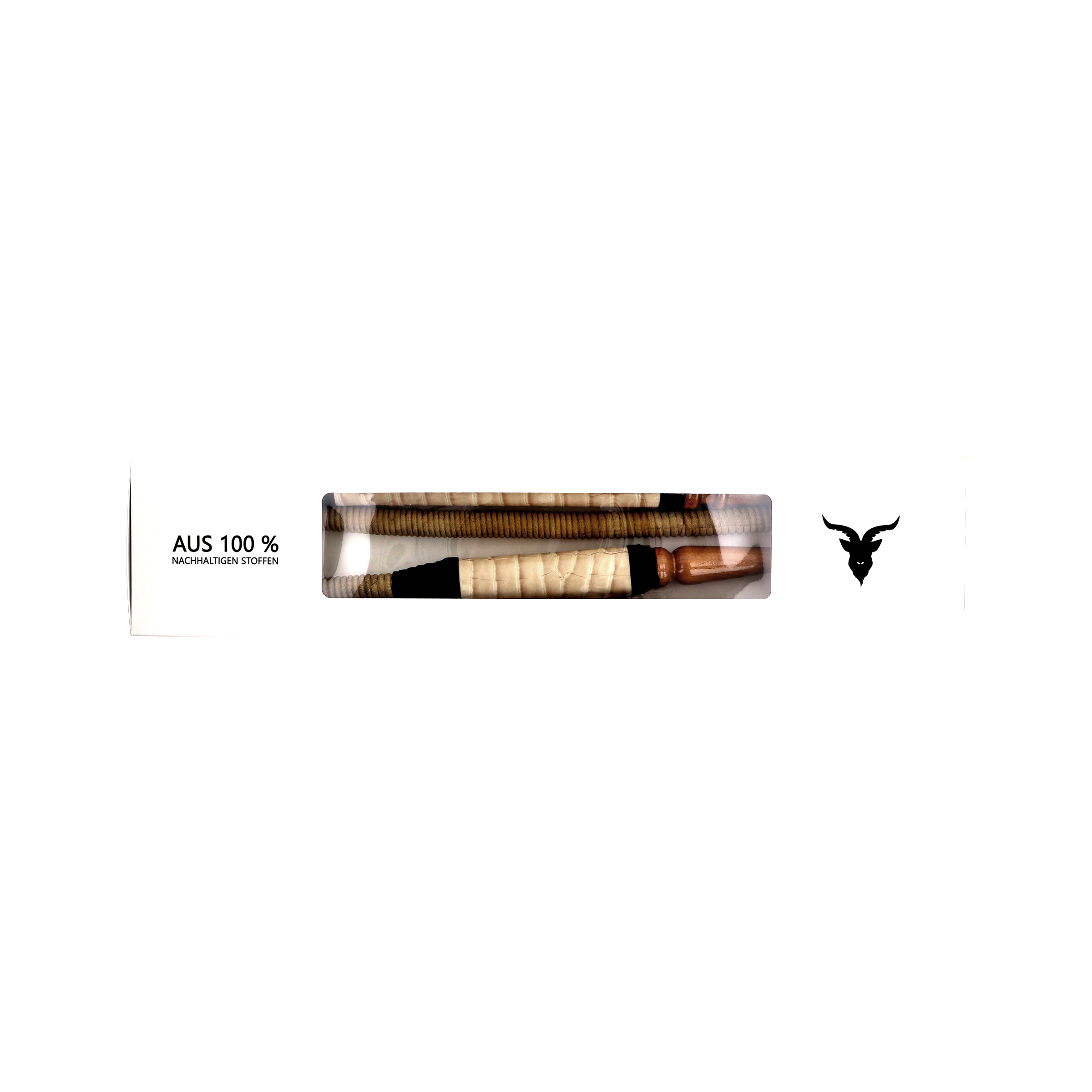 Dampfbock - Lederstoff Schlauchset - Cream | Shisha-Zubehör günstig online kaufen - Hookain Onlineshop2 Dampfbock - Lederstoff Schlauchset - Cream | Shisha-Zubehör günstig online kaufen - Hookain Onlineshop2