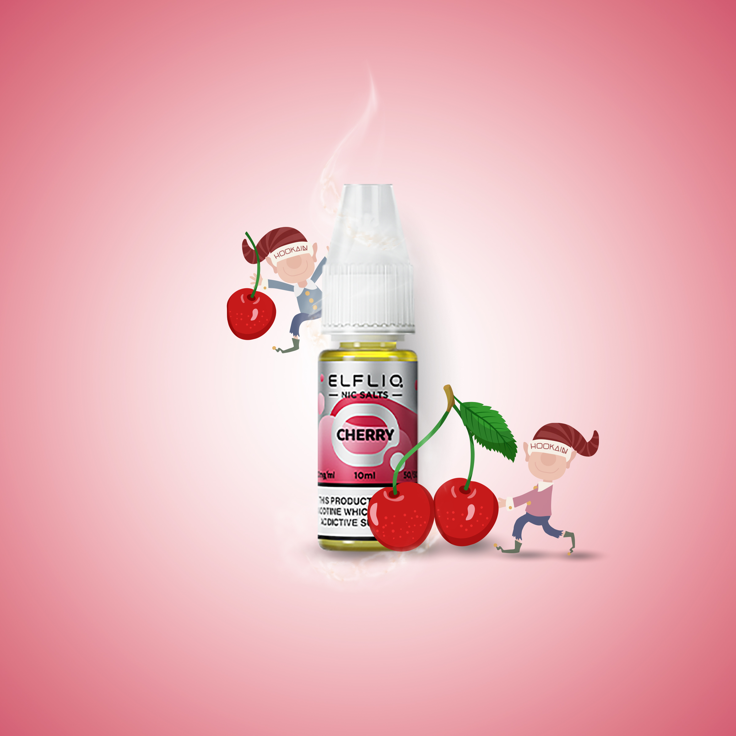 ElfliQ - Cherry - 10 mg | E-Zigaretten Liquid von Elf Bar kaufen1