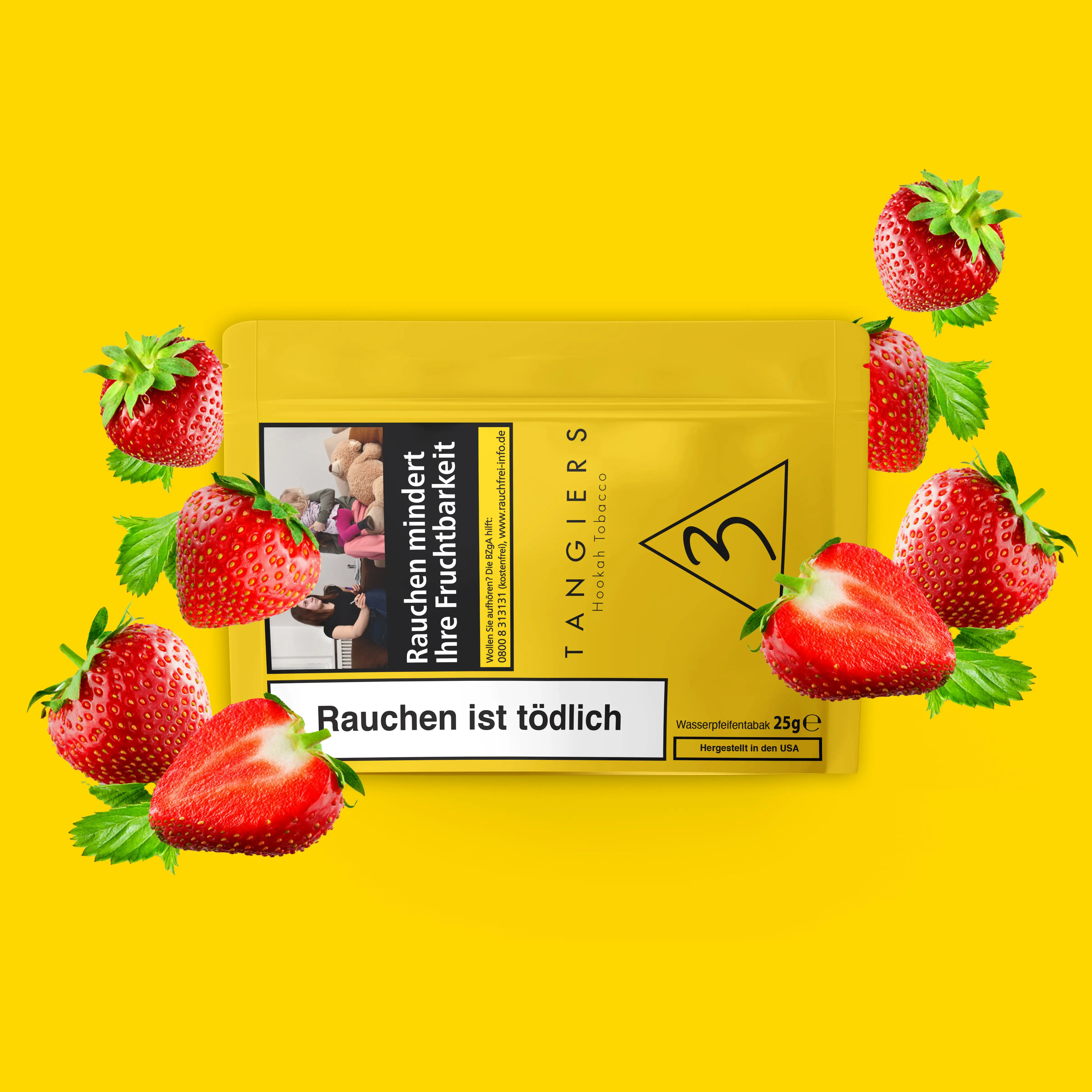 Tangiers Burley Shishatabak - Strawberry - #3 original kaufen 1