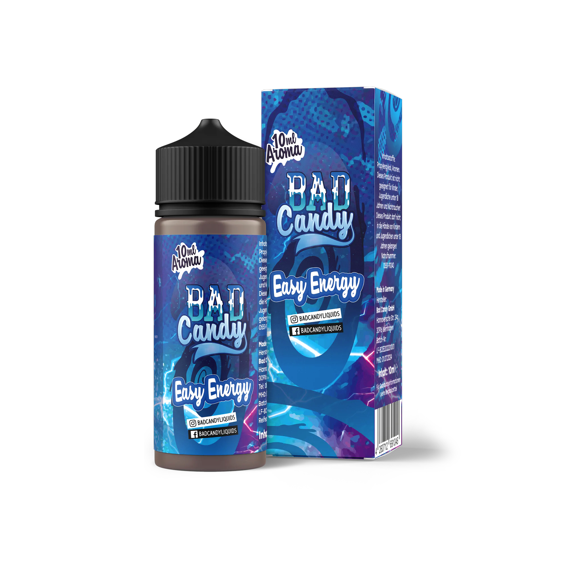 Bad Candy Aroma Longfill Easy Energy mit 10 ml Inhalt günstig bestellen 1