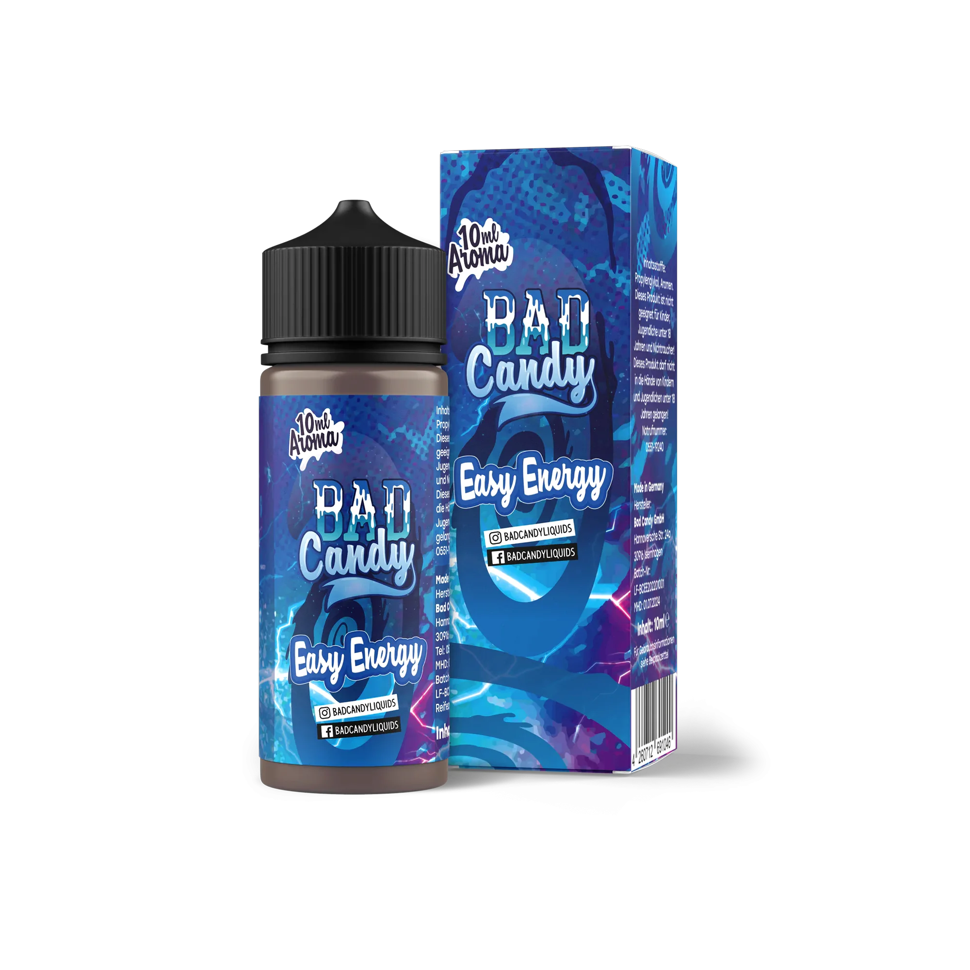 Bad Candy Aroma Longfill Easy Energy mit 10 ml Inhalt günstig bestellen 1