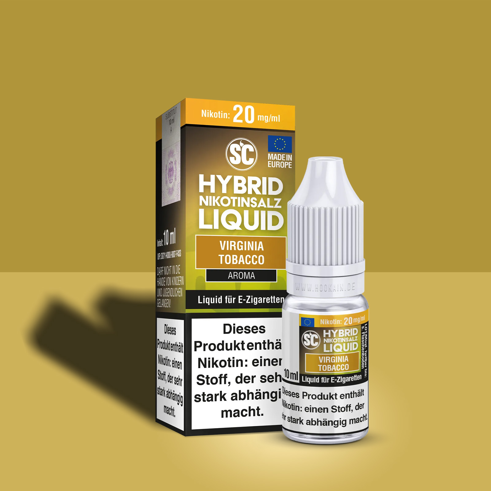 SC - E-Liquid - Hybrid Nikotinsalz - Virginia Tobacco - 10 ml - 20 mg 1