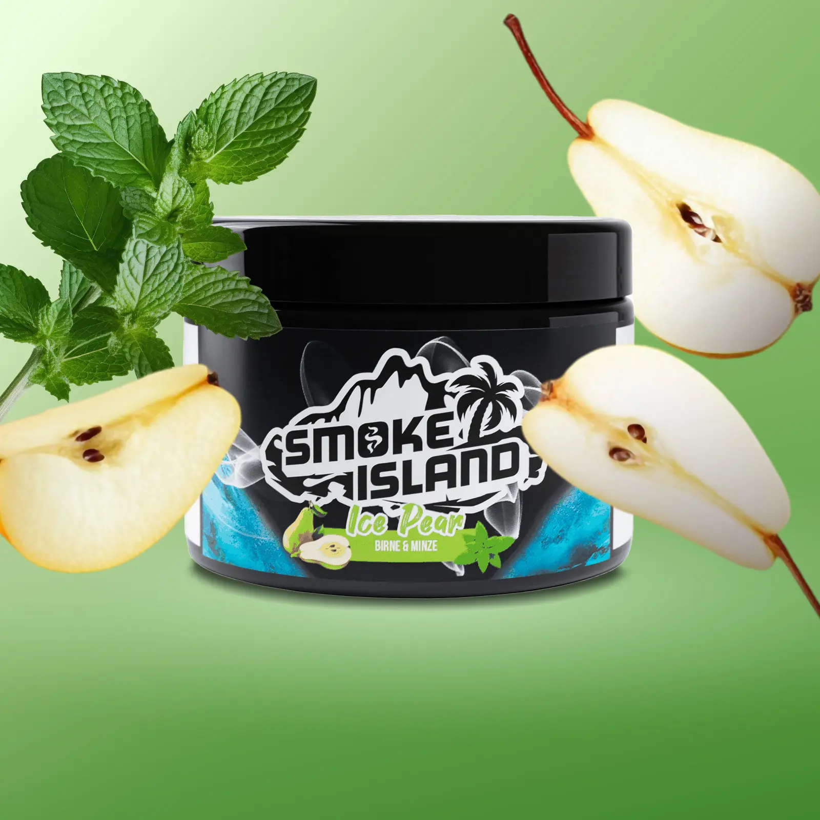 Smoke Island - nikotinfrei - Ice Pear - 200 g  1