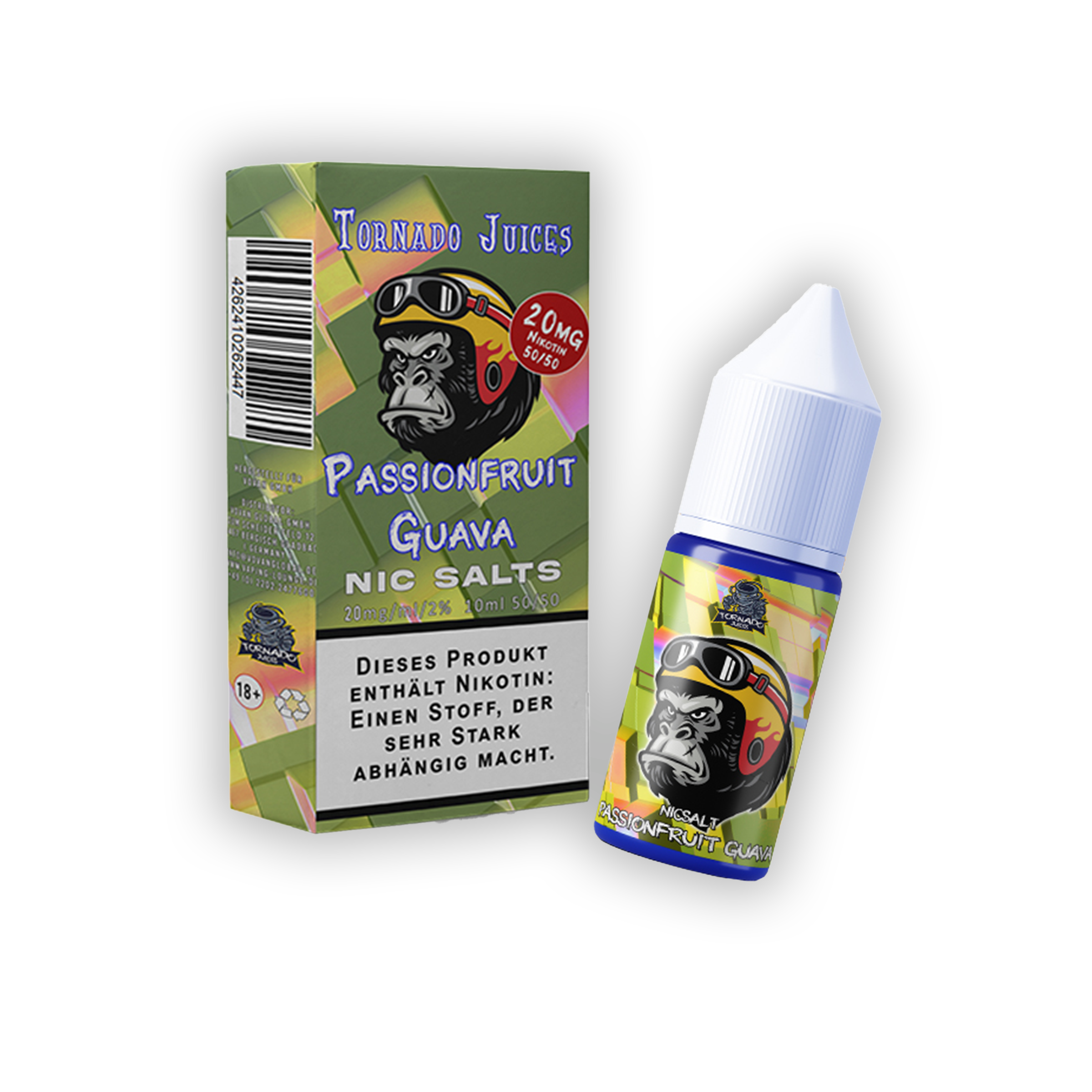 Tornado Juices Passionfruit Guave Vape E-Liquid mit Nikotinsalz 2