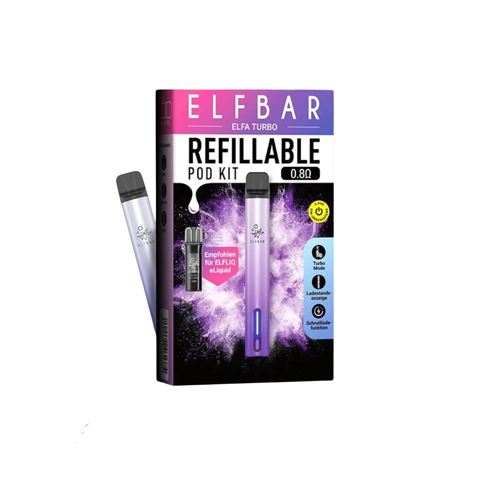 Elf Bar - ELFA - Turbo - Basic Device - Aurora Purple