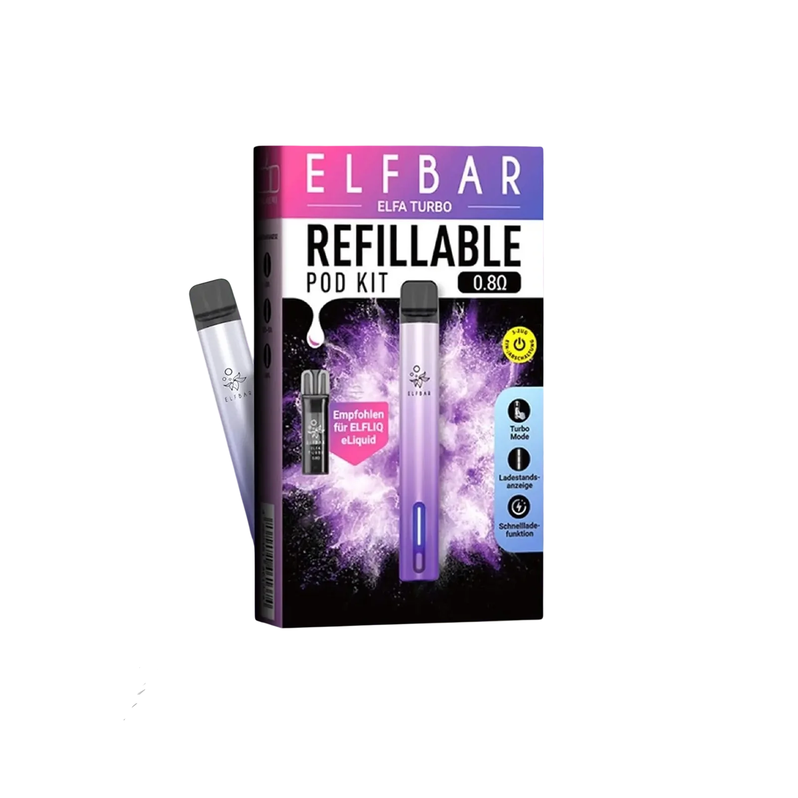 Elf Bar - ELFA - Turbo - Basic Device - Aurora Purple