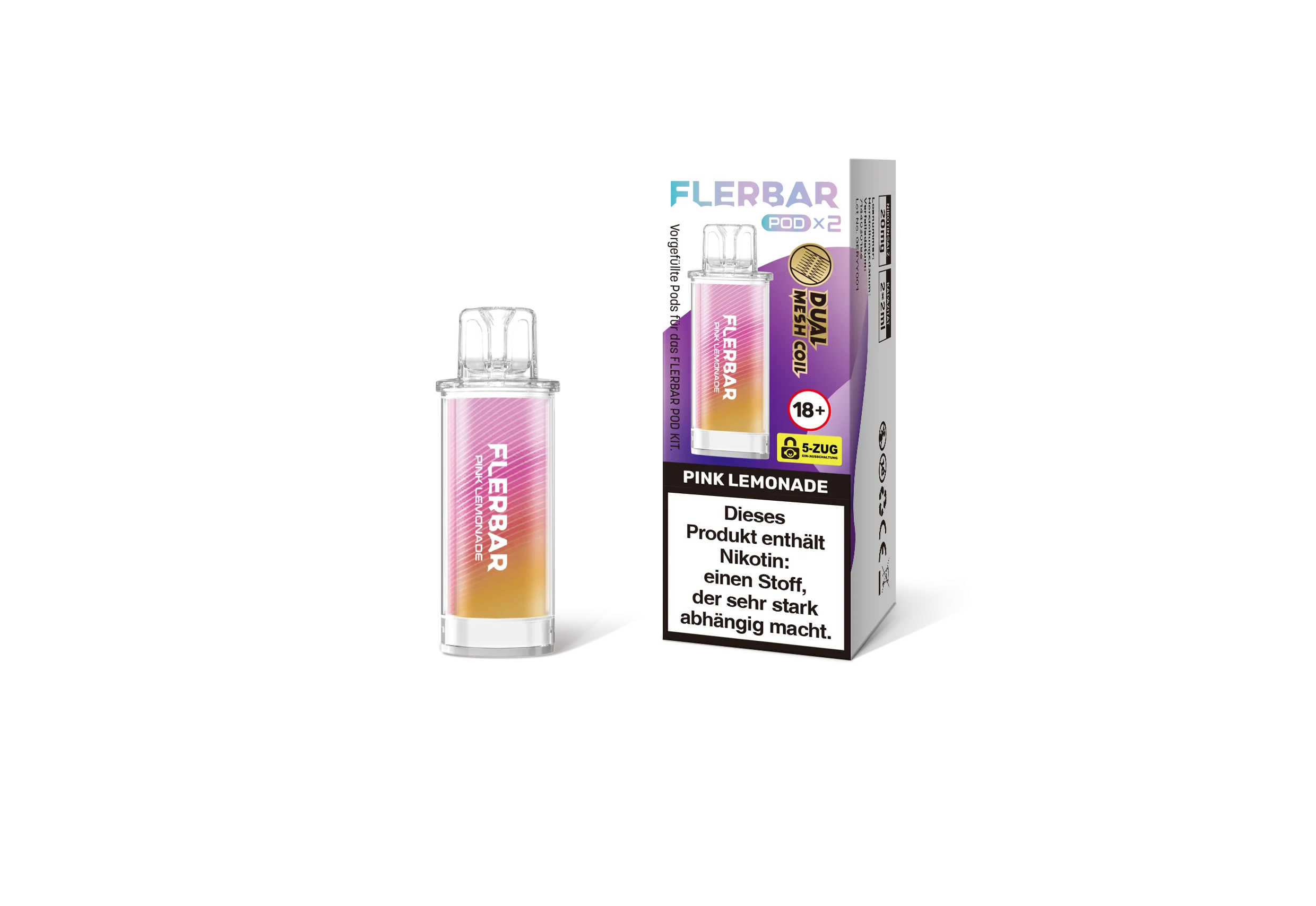 Flerbar Prefilled Pod Pink Lemonade 20 mg | Günstig online 2