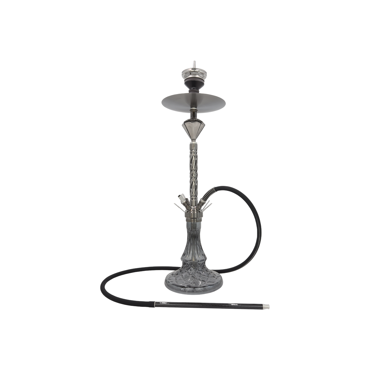 Diamond Hookah - Huracann 11.00 - Black