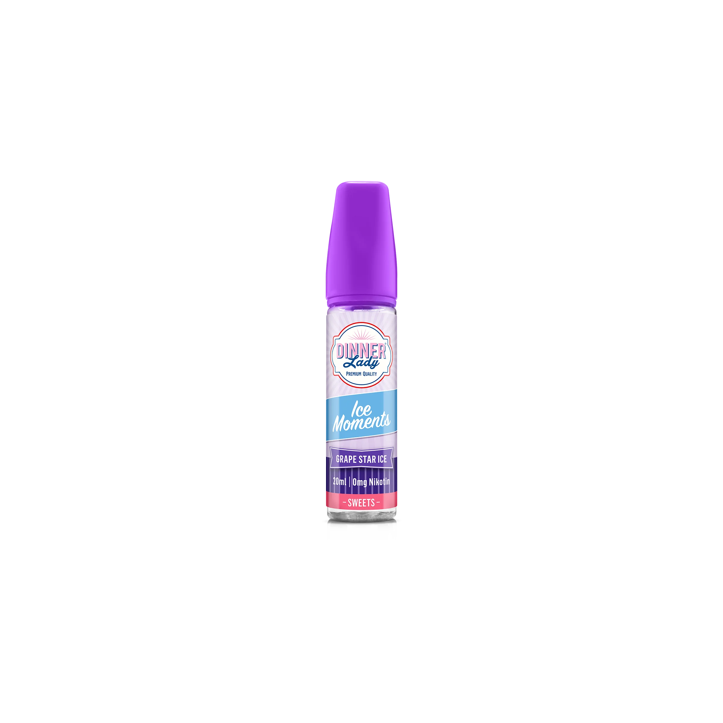 Dinner Lady - E-Liquid - Aroma - Longfill - Grape Star Ice - 20 ml