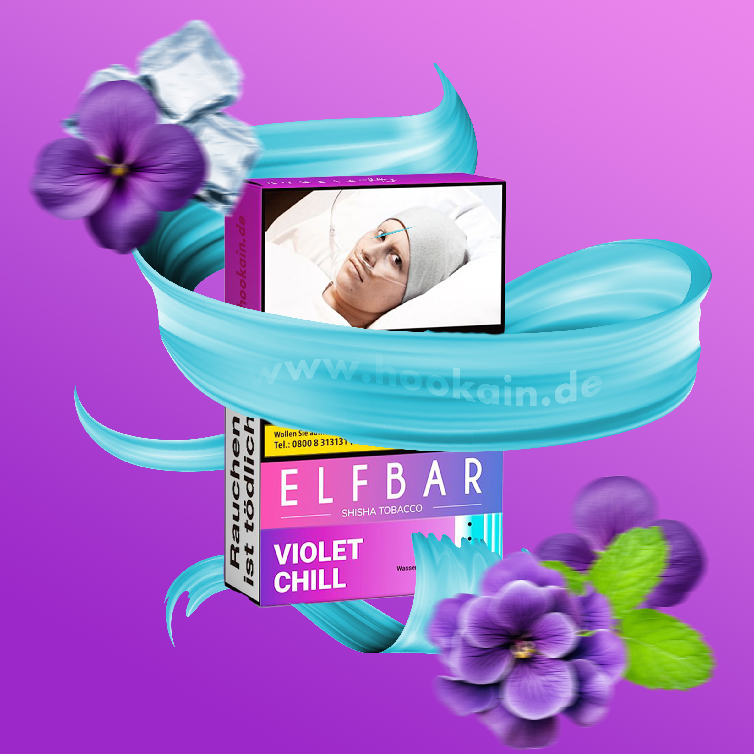 Elf Bar Tobacco Violet Chill: Shisha Tabak mit Vape Geschmack