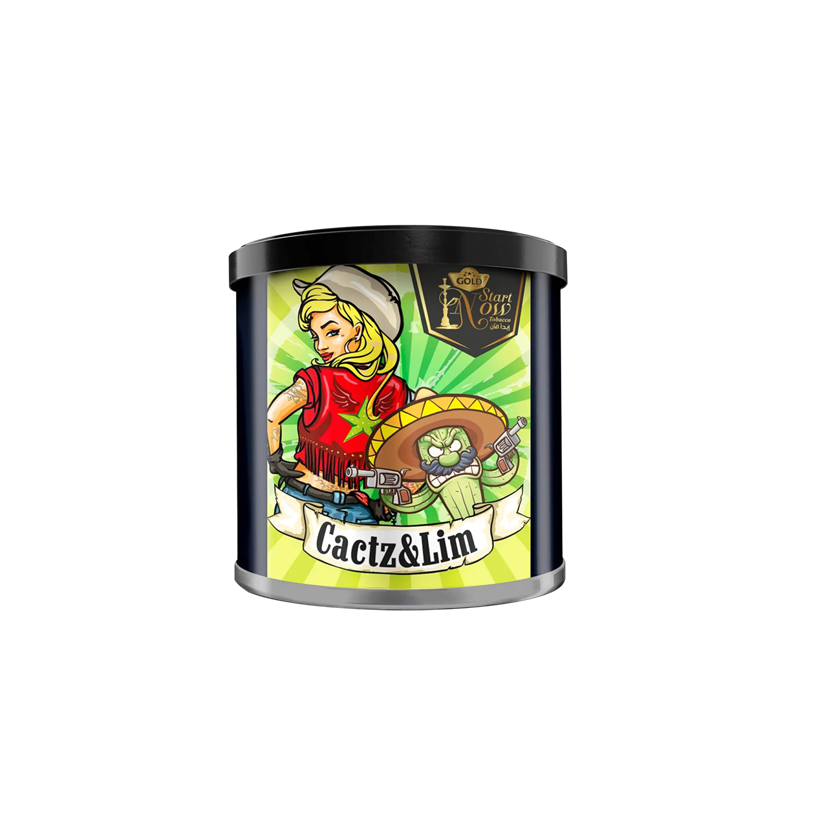 Start Now Catz & Lim Shishatabak 200g &ndash; Kaktusfeige & Limette 2