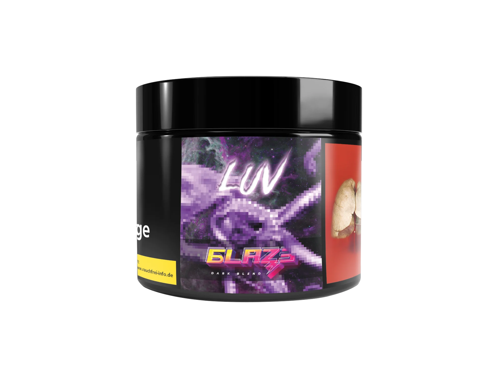 BLAZE - Luv - Dark Leaf - Black Hookah Tobacco - 25 g 2