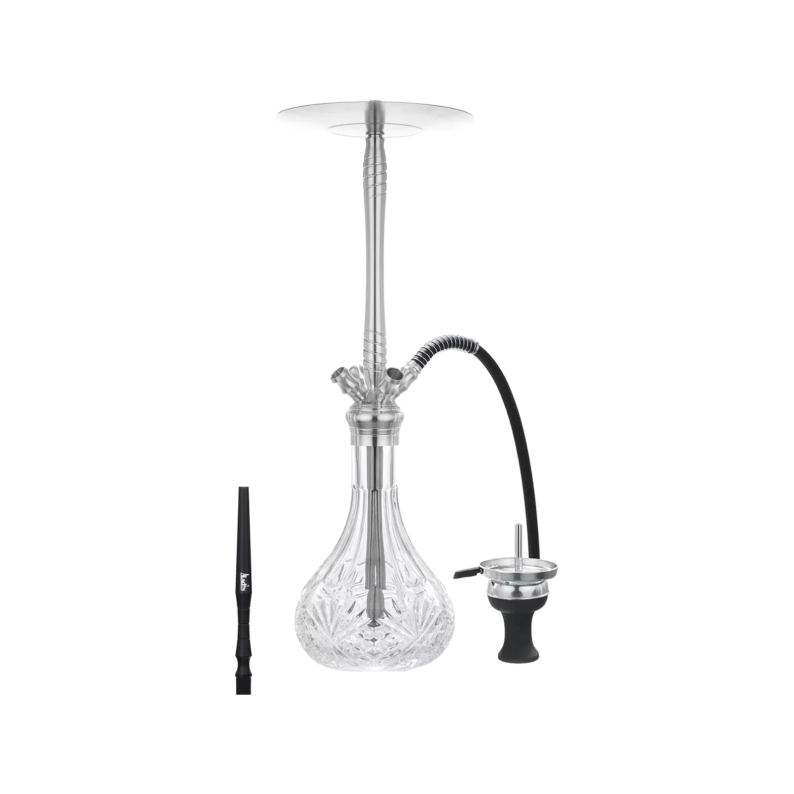 Aladin MVP 670 Flower Shisha – 67 cm, Edelstahl, Top-Ausstattung 1