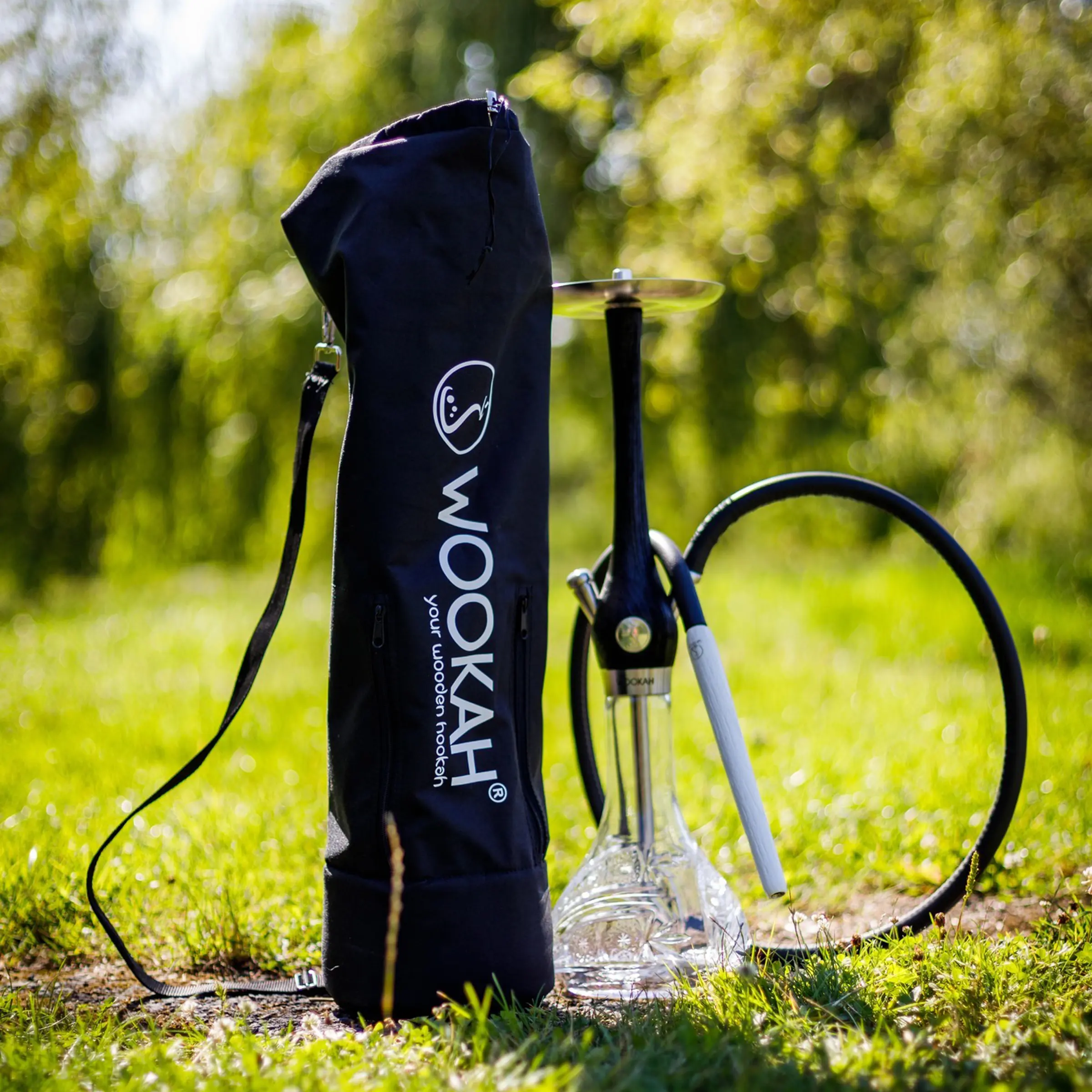 WOOKAH Reisetasche für Shisha – Wasserfeste Transporttasche aus Codura - 2