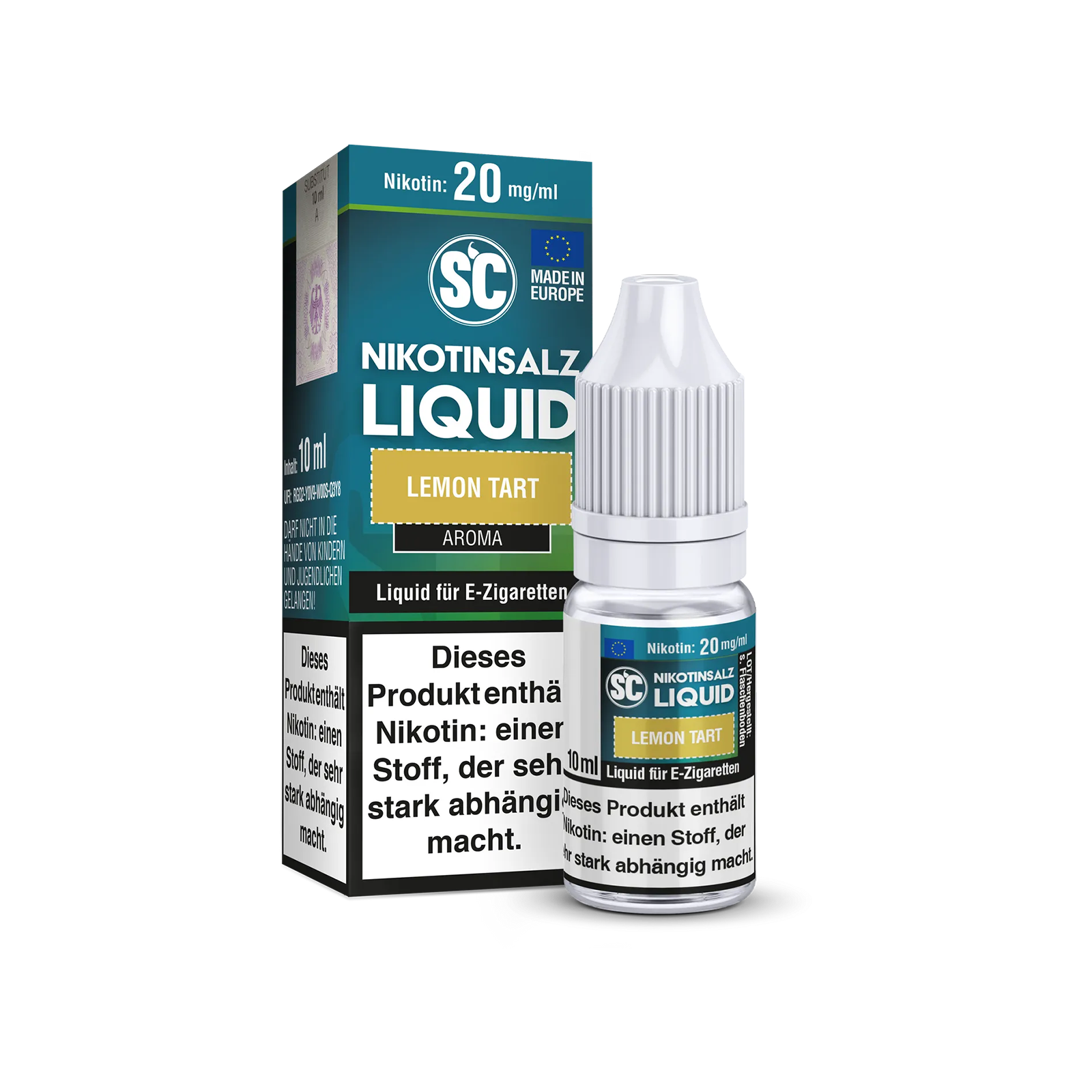 SC - E-Liquid - Nikotinsalz - Lemon Tart - 10 ml - 20 mg 2