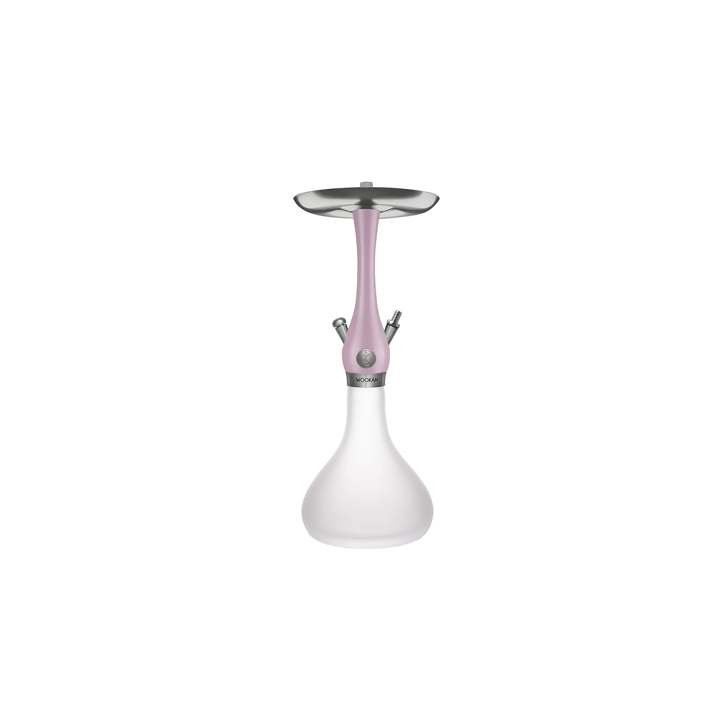 WOOKAH Mini Shisha Set – Mauve Body & Misty Smooth Vase – Exklusives Bundle