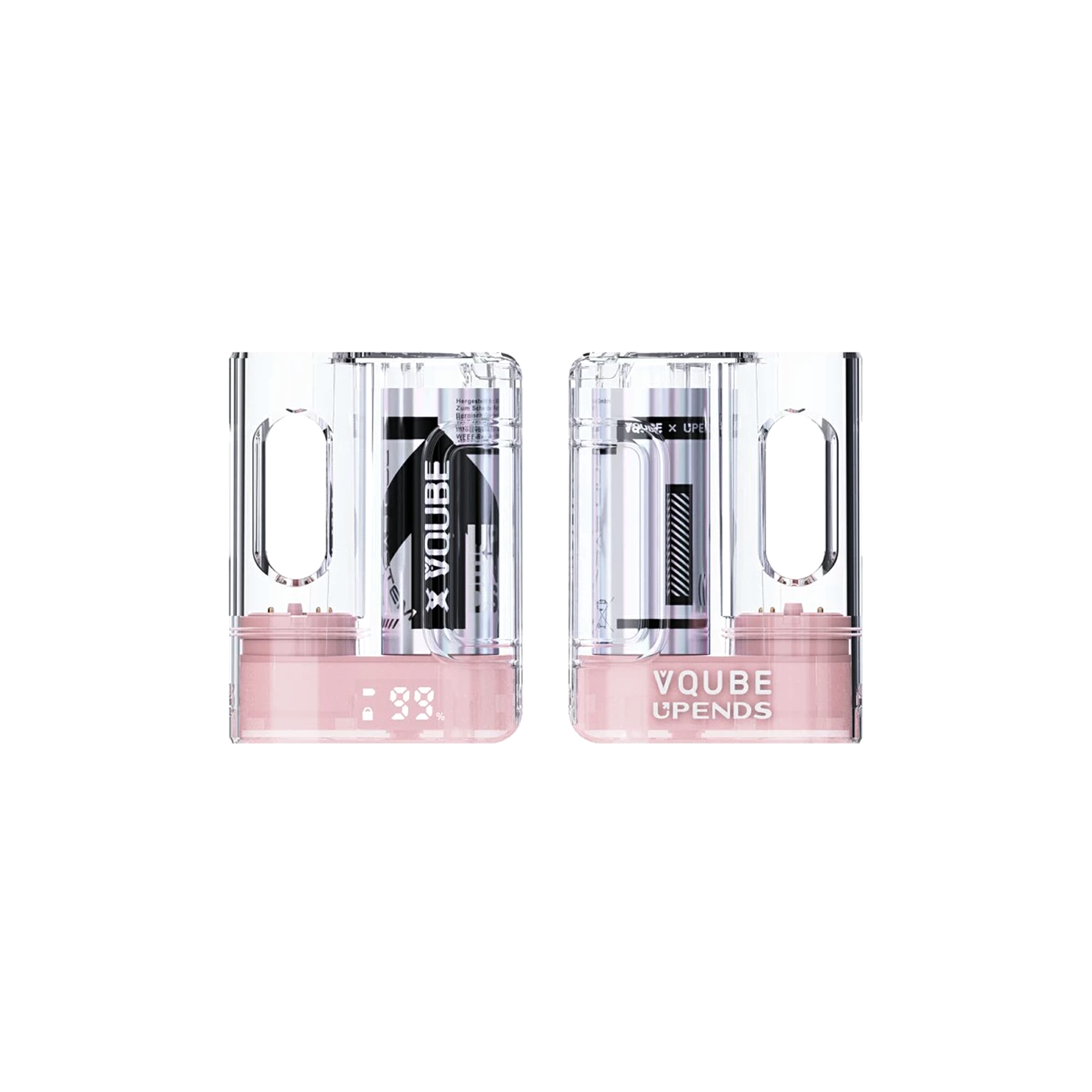 Vqube x Upends Basisger&auml;t Akku 550mAh Flora Pink | Vape-Zubeh&ouml;r bestellen 2