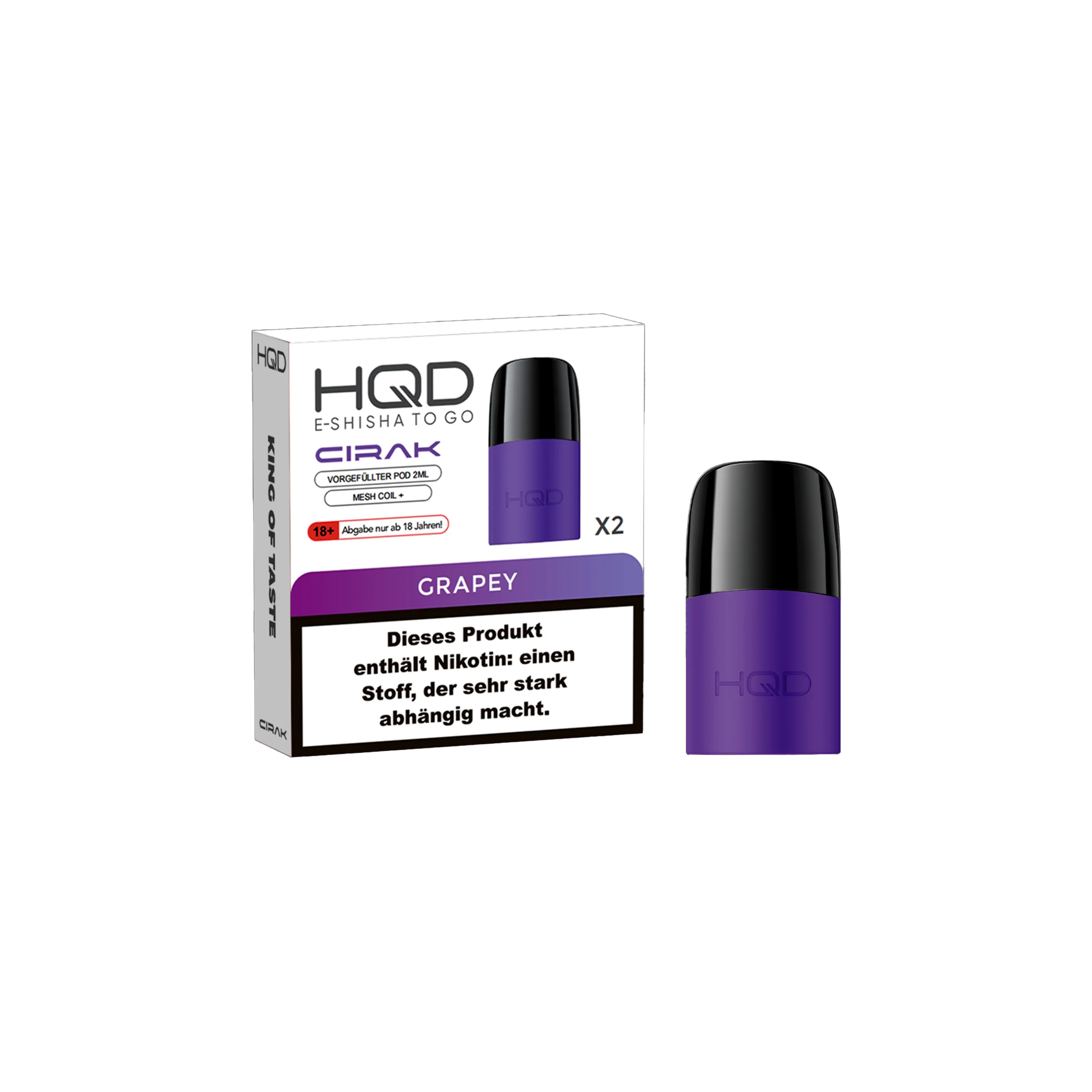 HQD - Cirak - Prefilled Pod - Grapey