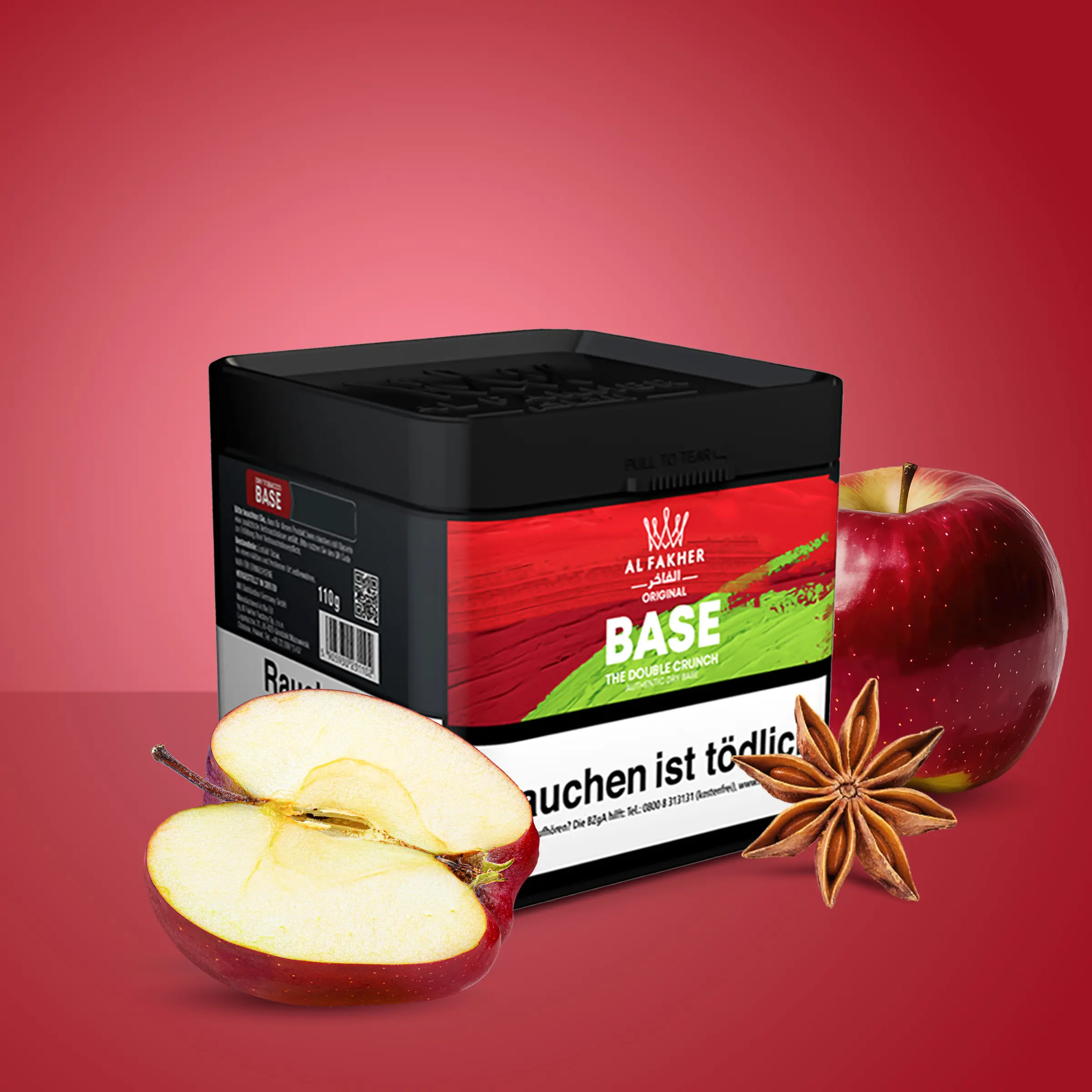 Al Fakher Pipe tobacco The Double Crunch 110g | Order online