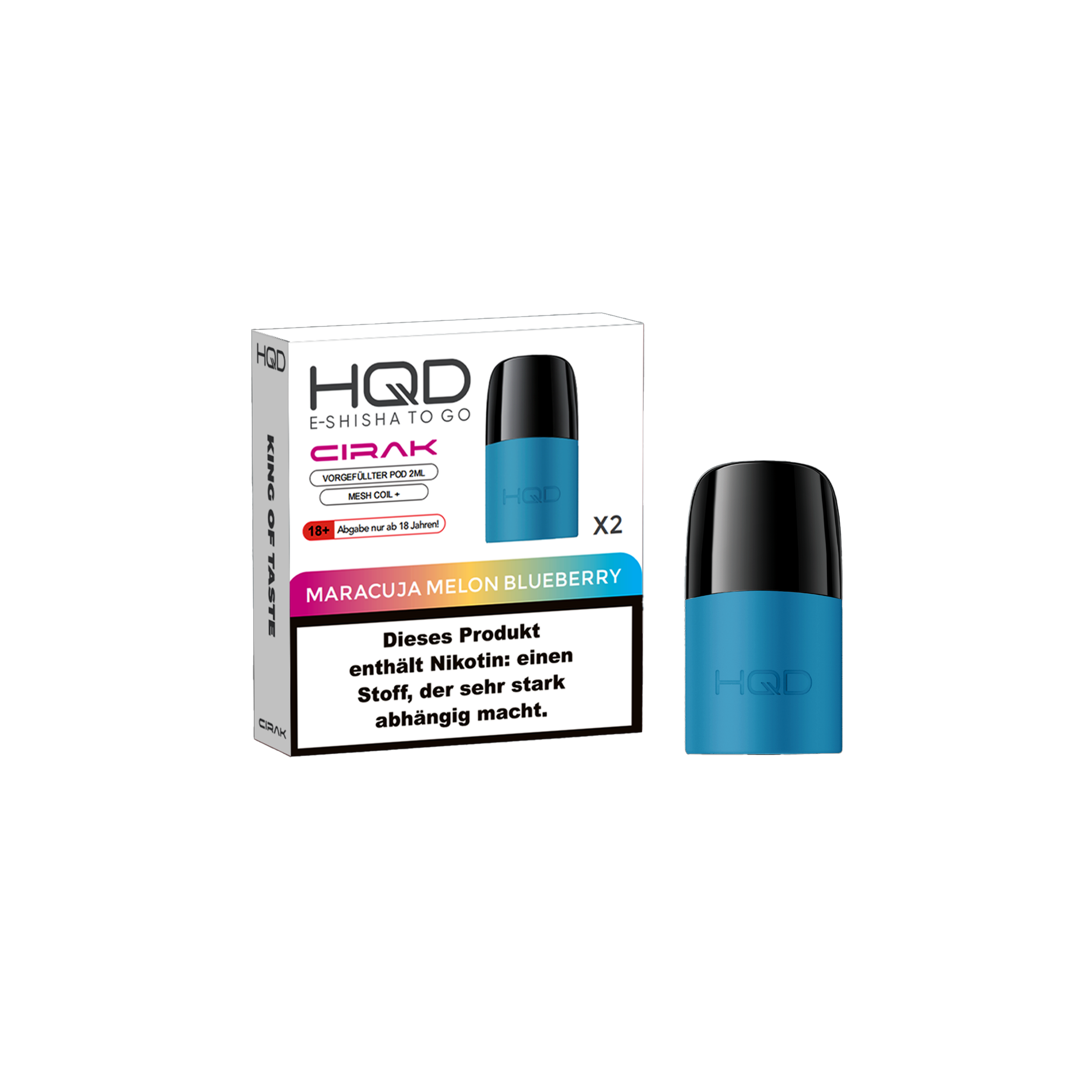 HQD - Cirak - Prefilled Pod - Maracuja Melon Blueberry | E-Liquid g&uuml;nstig kaufen2