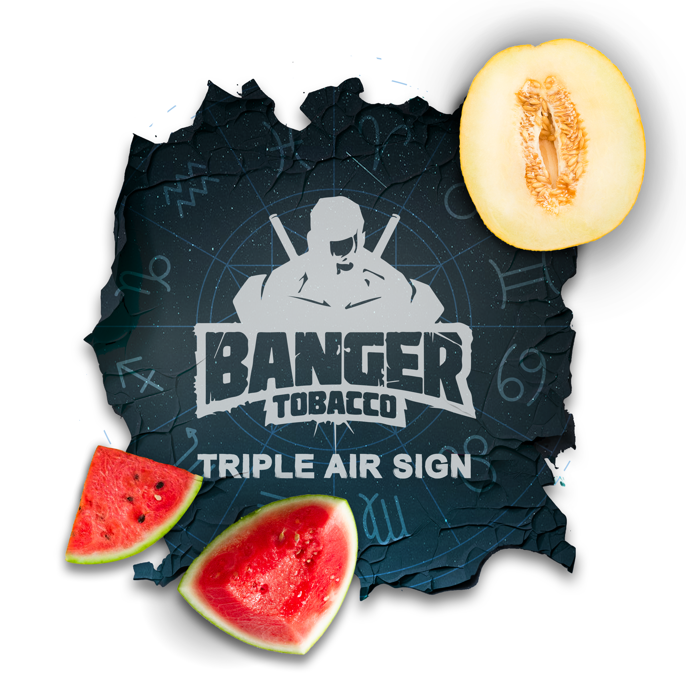 Banger - Triple Air Sign - 25 g | Alle neuen Tabak Sorten g&uuml;nstig online kaufen - Hookain Shisha-Onlineshop 1