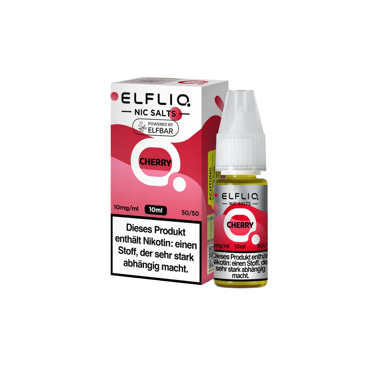 Elf Bar - ElfliQ - E-Liquid - Nikotinsalz - Cherry - 10 mg1-