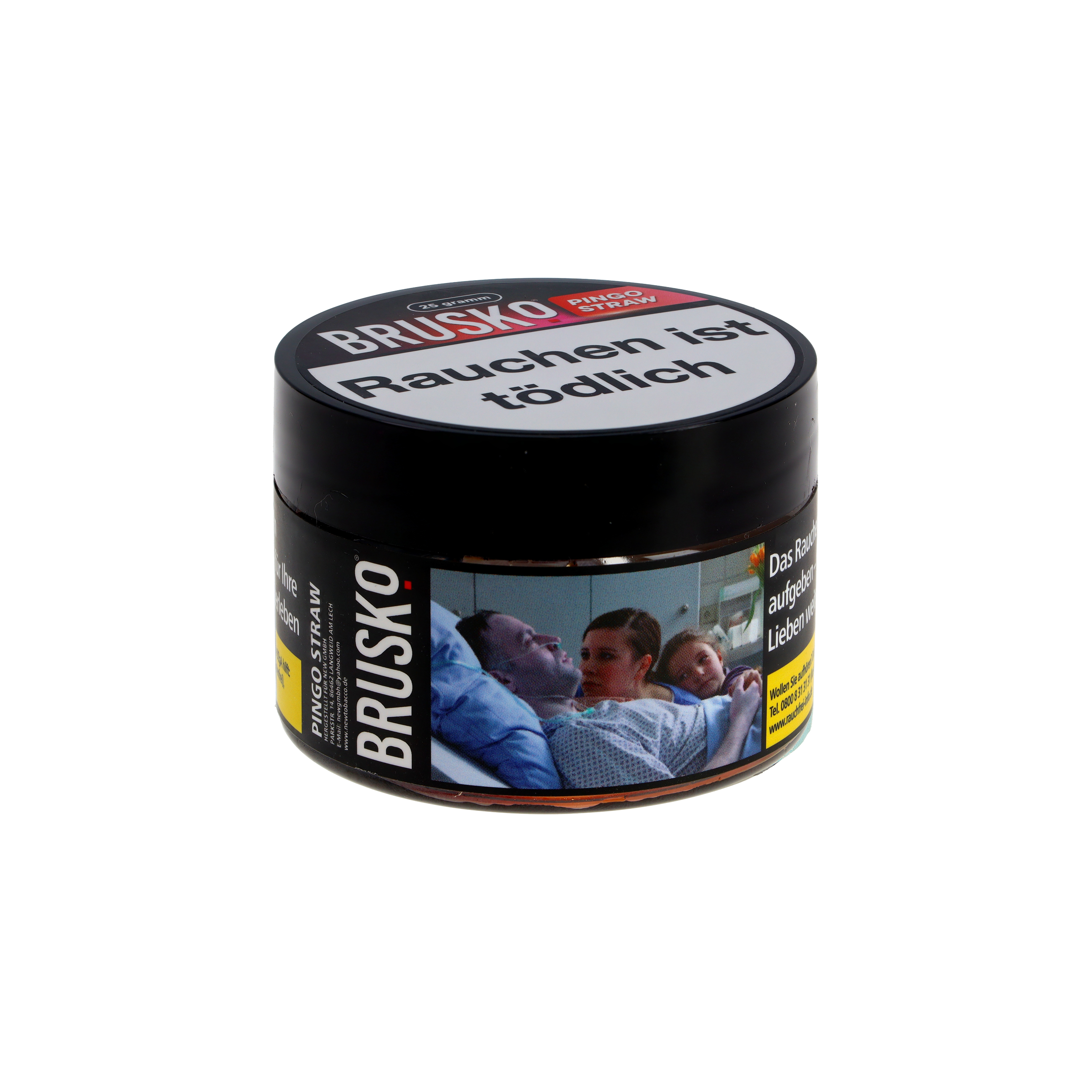 Brusko Pingo Straw 25g Shishatabak Online Shisha Shop bestellen