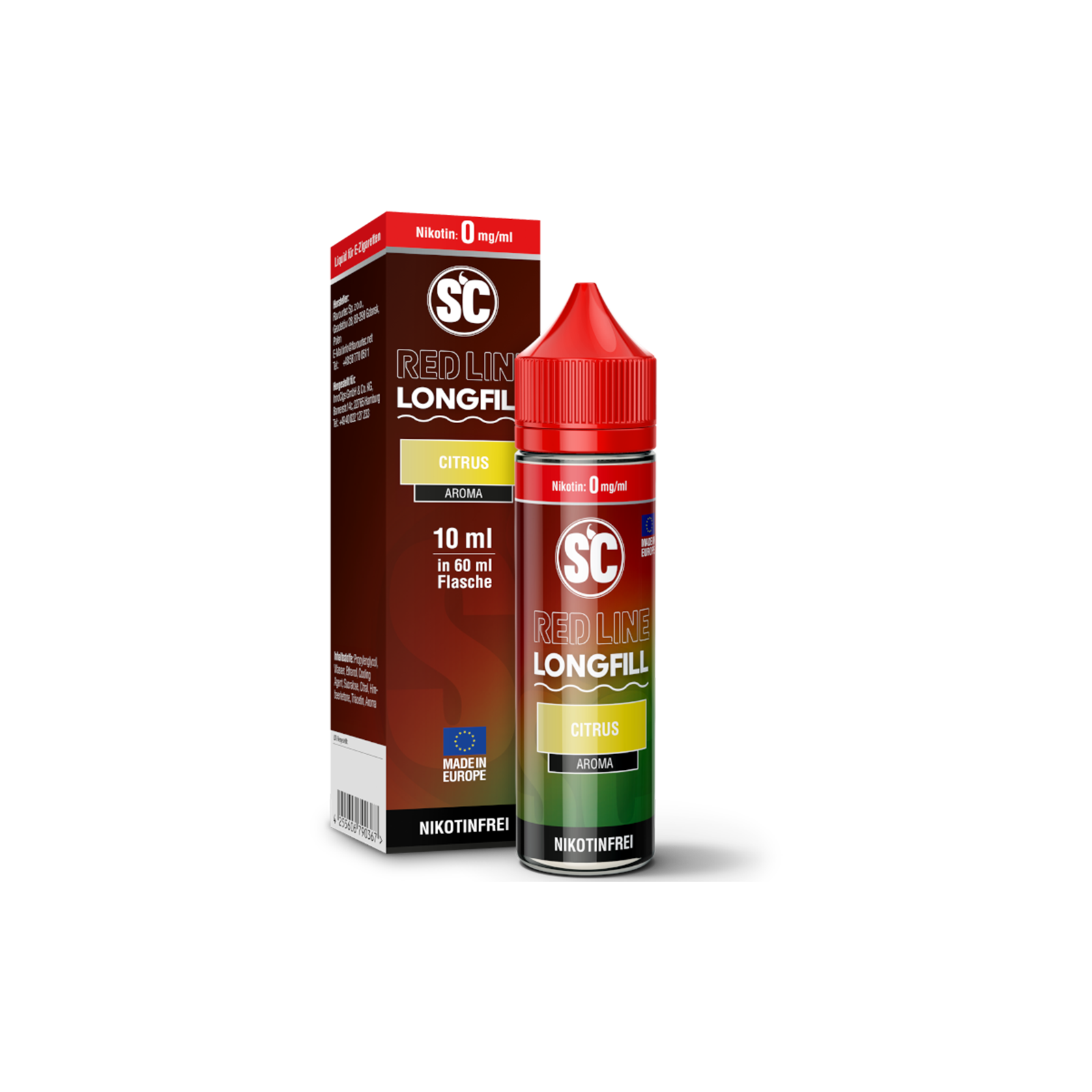 SC - Red Line - Longfill - Citrus - 10 ml1
