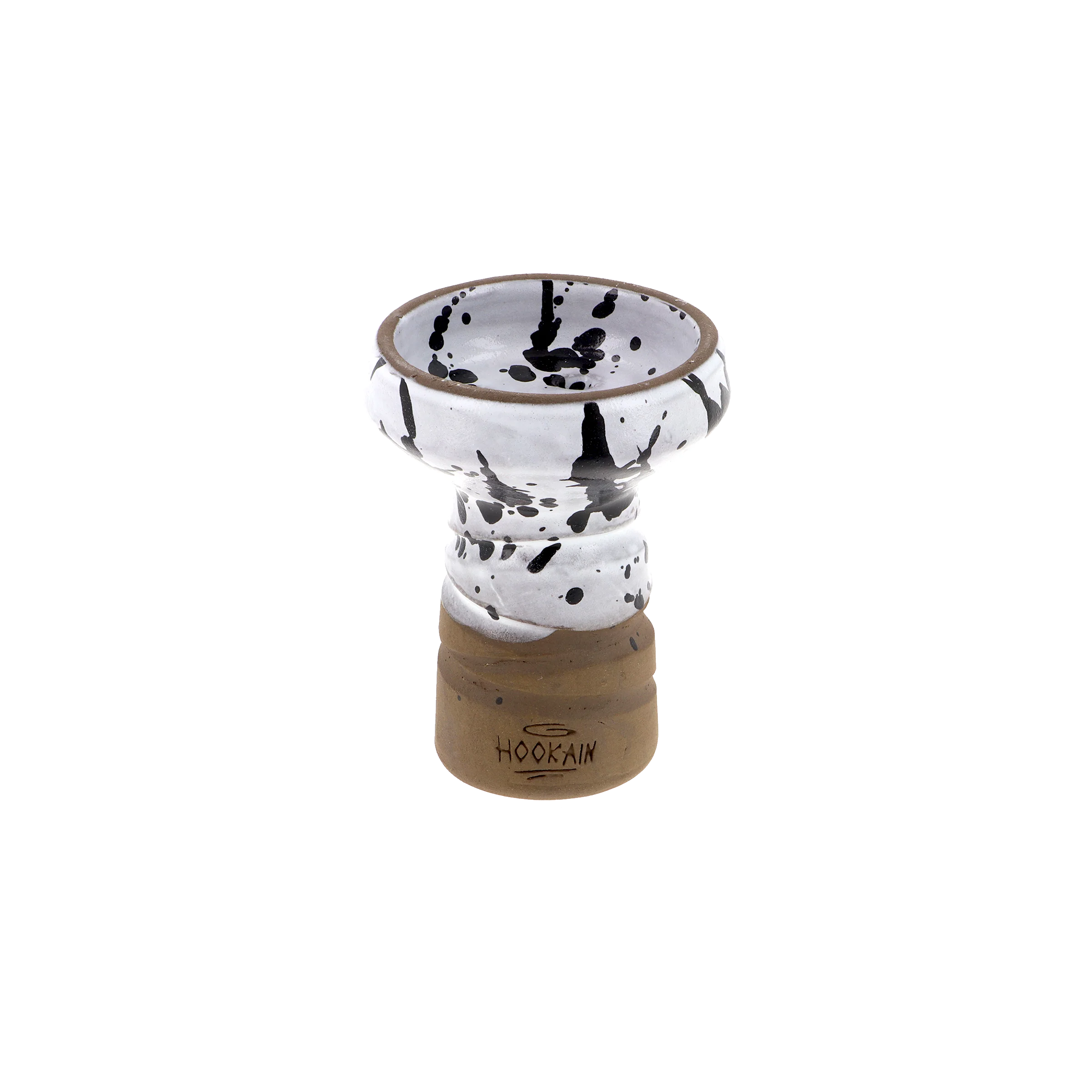 Drip Bowl V2 5 Hole Fette Graue Q | Handgefertigte Shisha-Köpfe 1