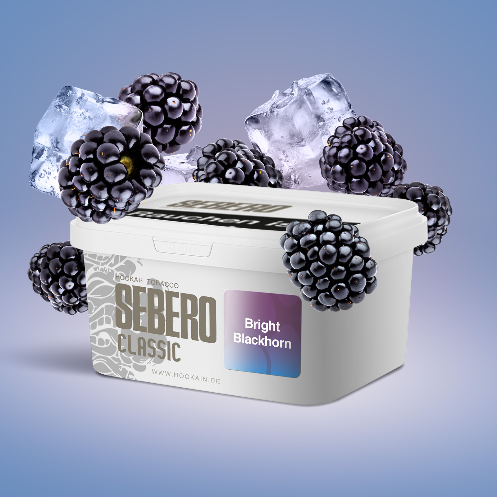 Sebero Classic Bright Blackthorn Shisha Tabak 200g – Burley aus Russland 1