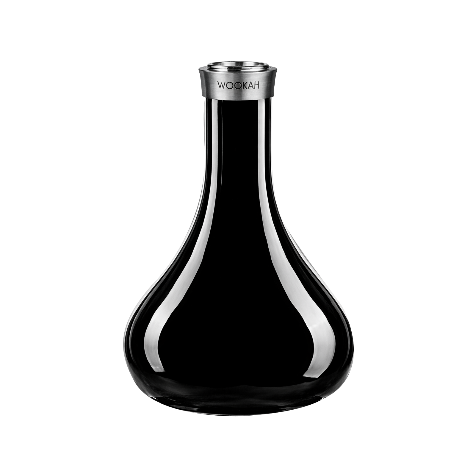Wookah - Smooth Black Glasbowl 1