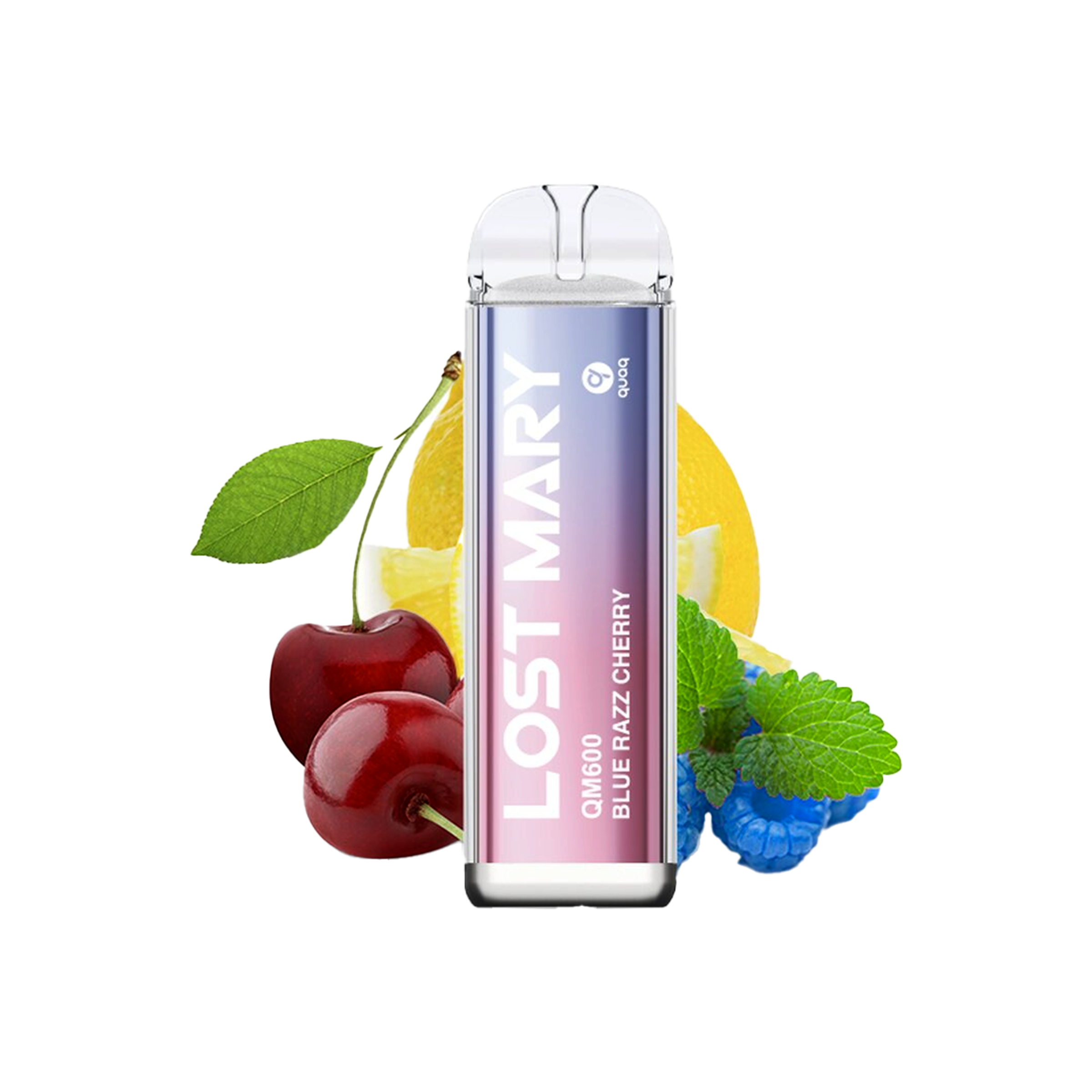 Lost Mary - QM600 - Blue Razz Cherry - Vapestick - 20 mg | Alle neuen Sorten günstig online kaufen - Hookain E-Shisha Onlineshop