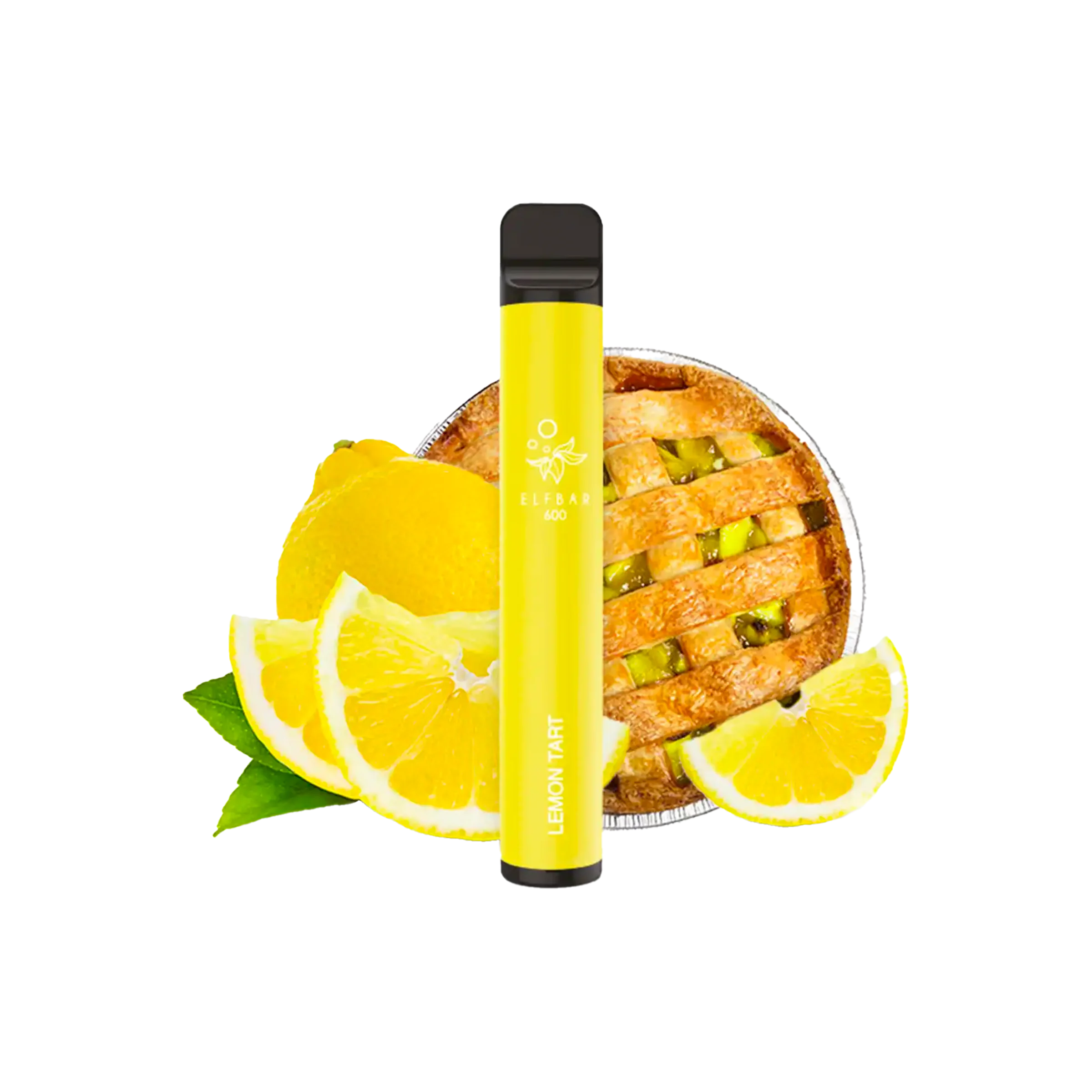 Elf Bar 600 - Lemon Tart - E-Zigarette - Vape Stick - 20 mg - Hookain Vape-Onlineshop