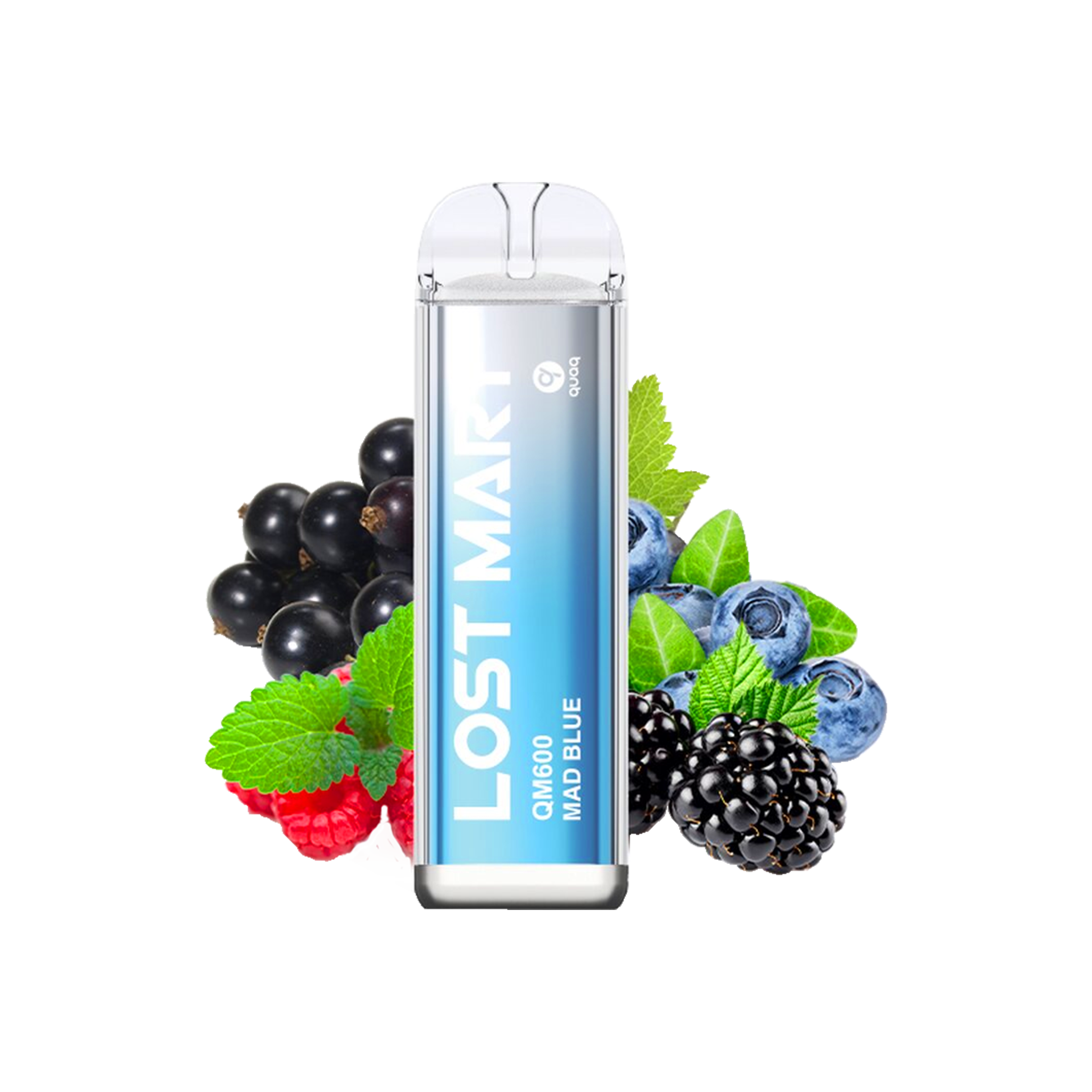Lost Mary - QM600 - Mad Blue - Vapestick - 20 mg | Alle neuen Sorten g&uuml;nstig online kaufen - Hookain E-Shisha Onlineshop