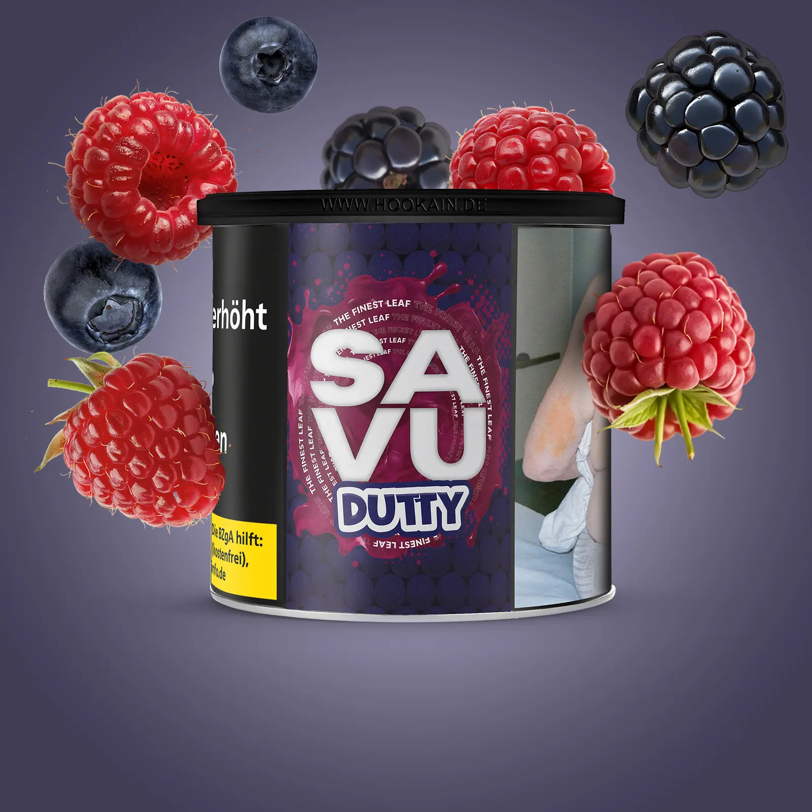 Savu Dutty 200g Shisha Tabak – Berry Mix Aroma aus Deutschland 1