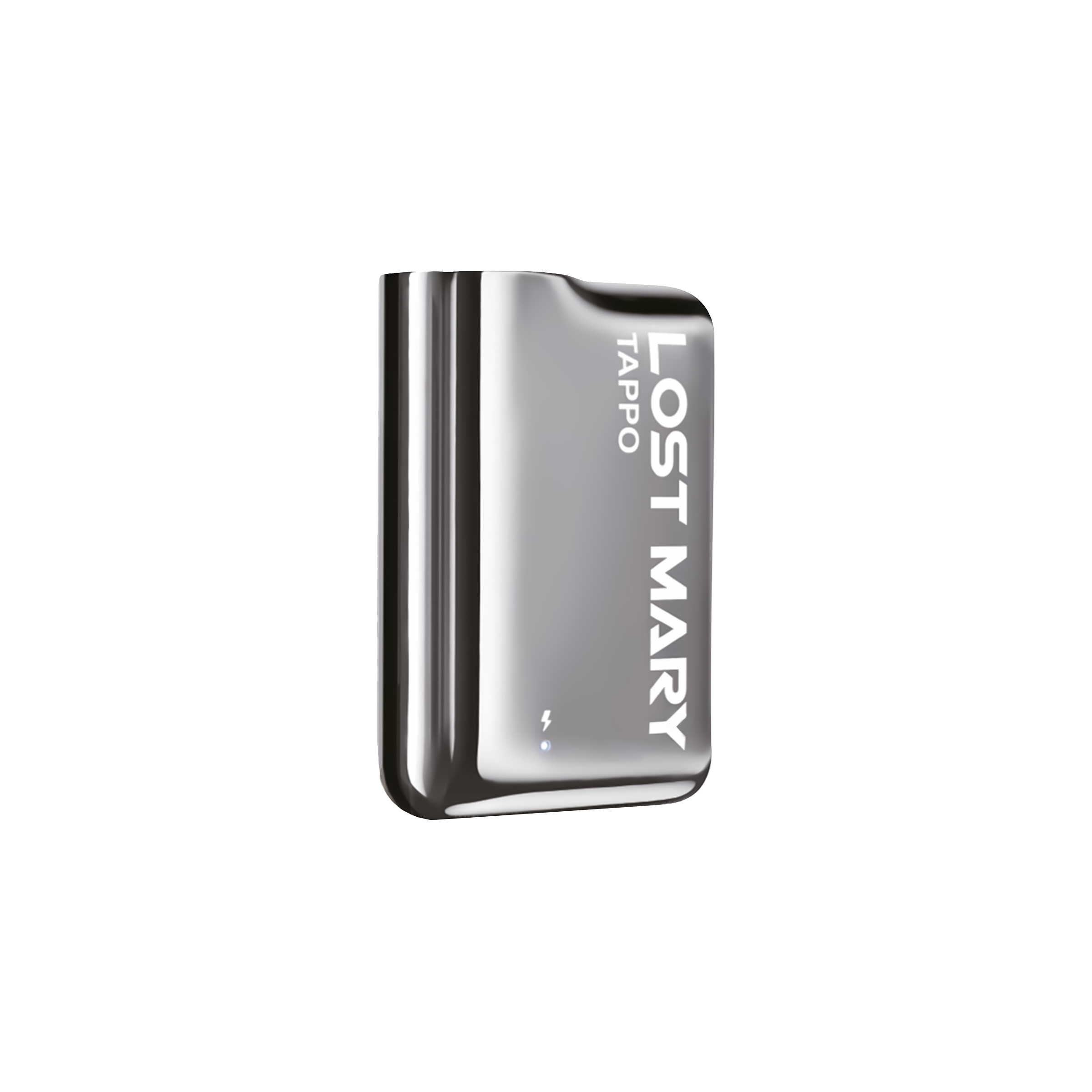 Lost Mary Tappo Basisgerät - Wiederaufladbares PreFilled Pod-System mit LED-Akkuanzeige Silver Stainless Steel 2 Lost Mary Tappo Basisgerät - Wiederaufladbares PreFilled Pod-System mit LED-Akkuanzeige Silver Stainless Steel 2