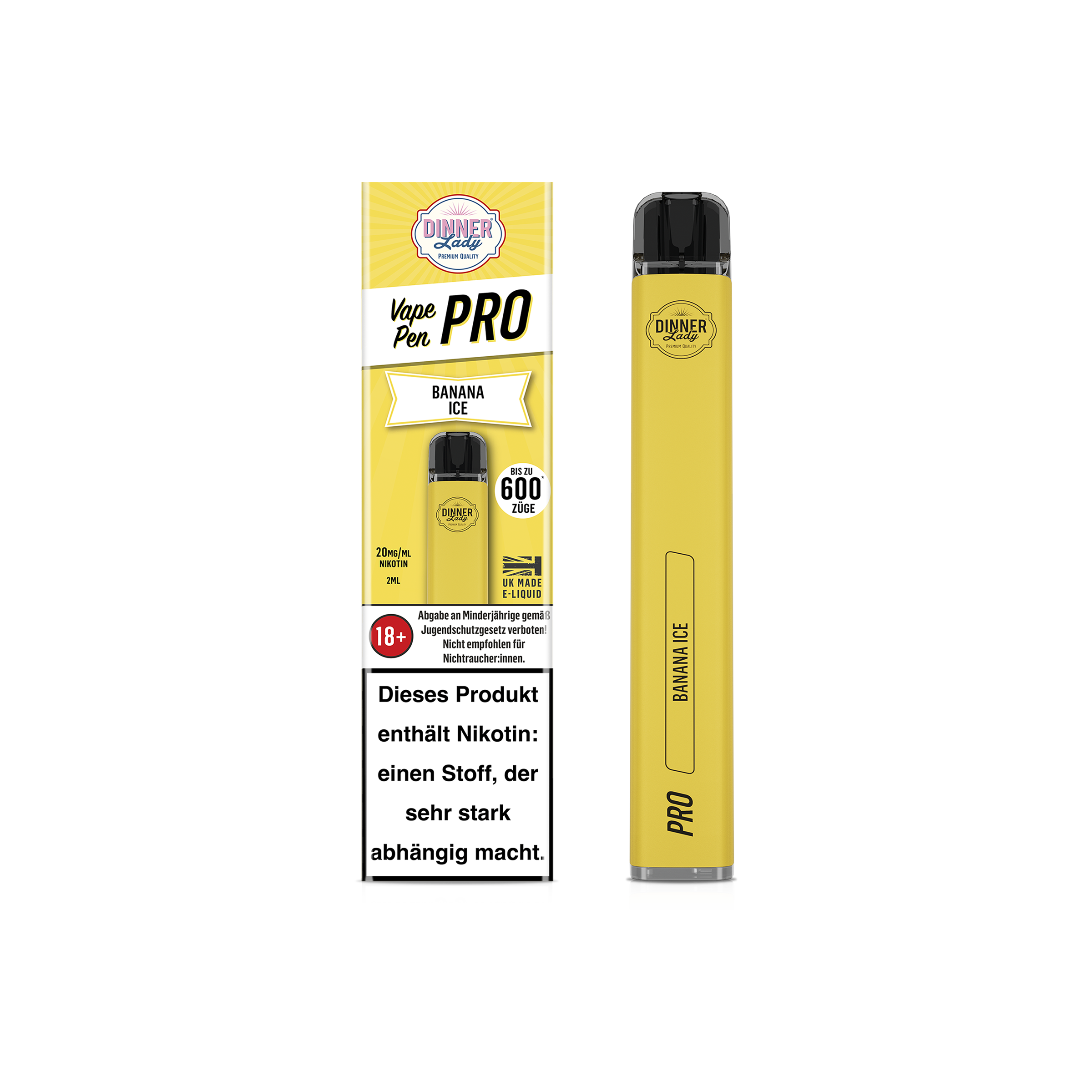 Dinner Lady - Banana Ice - Vapestick