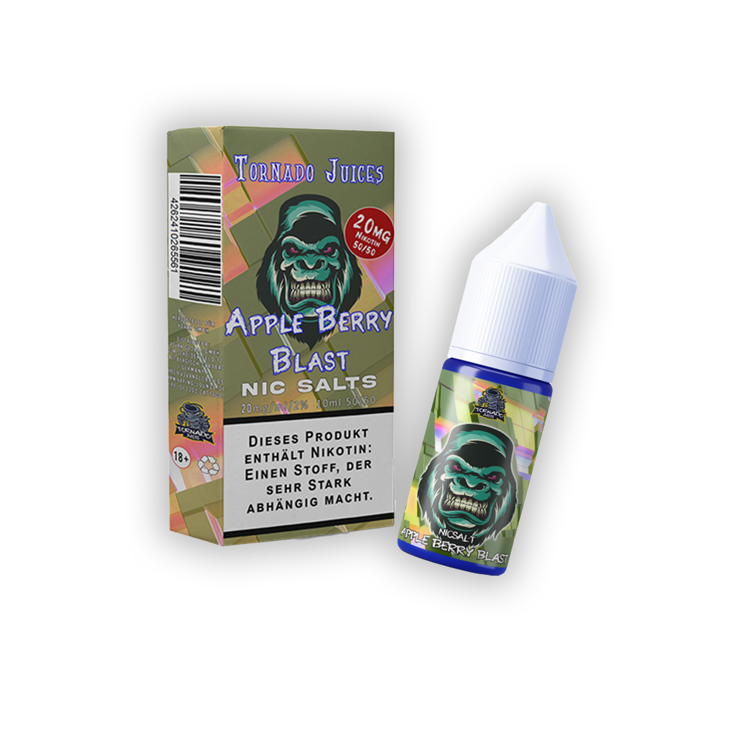 Tornado Juices Apple Berry Blast Vape E-Liquid mit Nikotinsalz 2