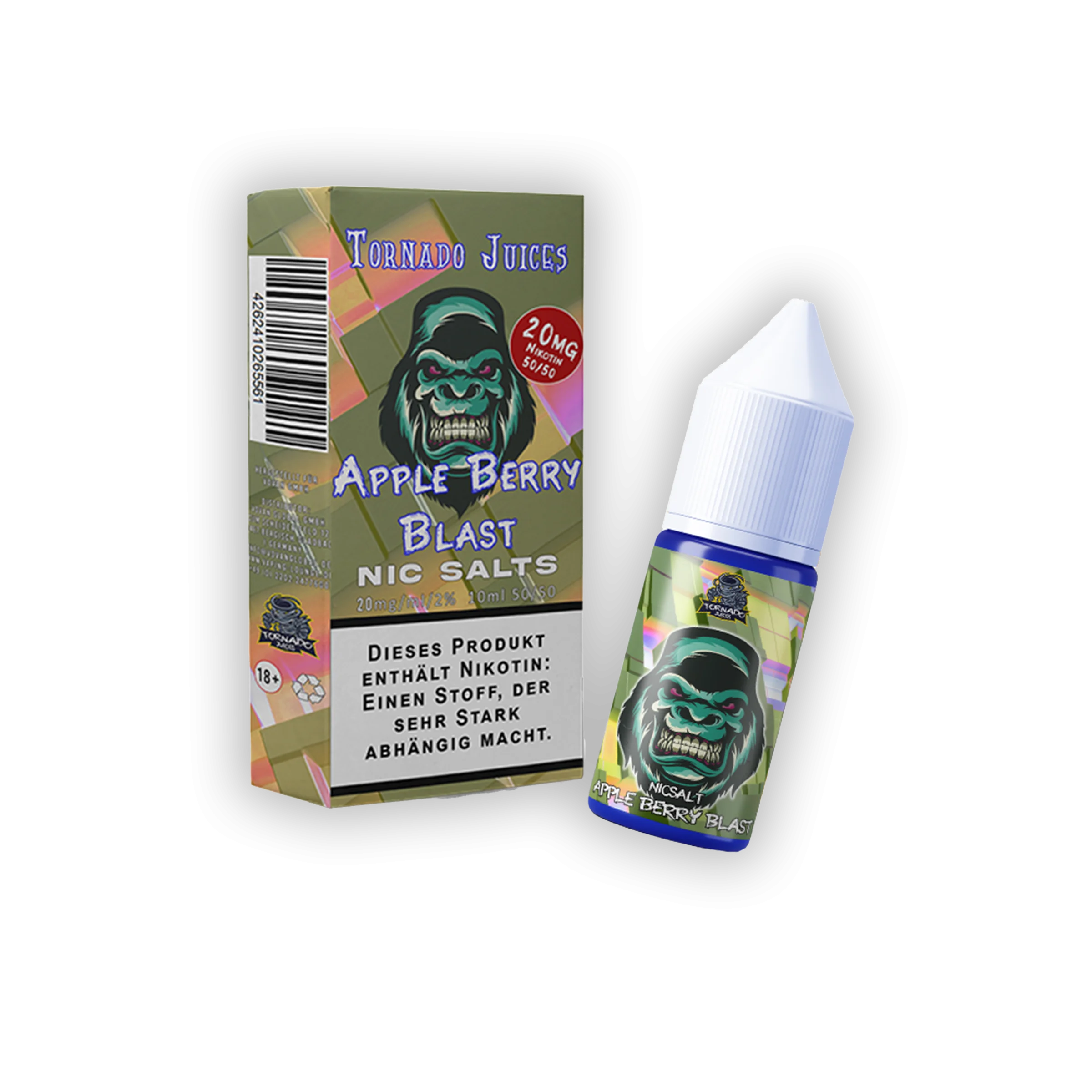 Tornado Juices Apple Berry Blast Vape E-Liquid mit Nikotinsalz 2