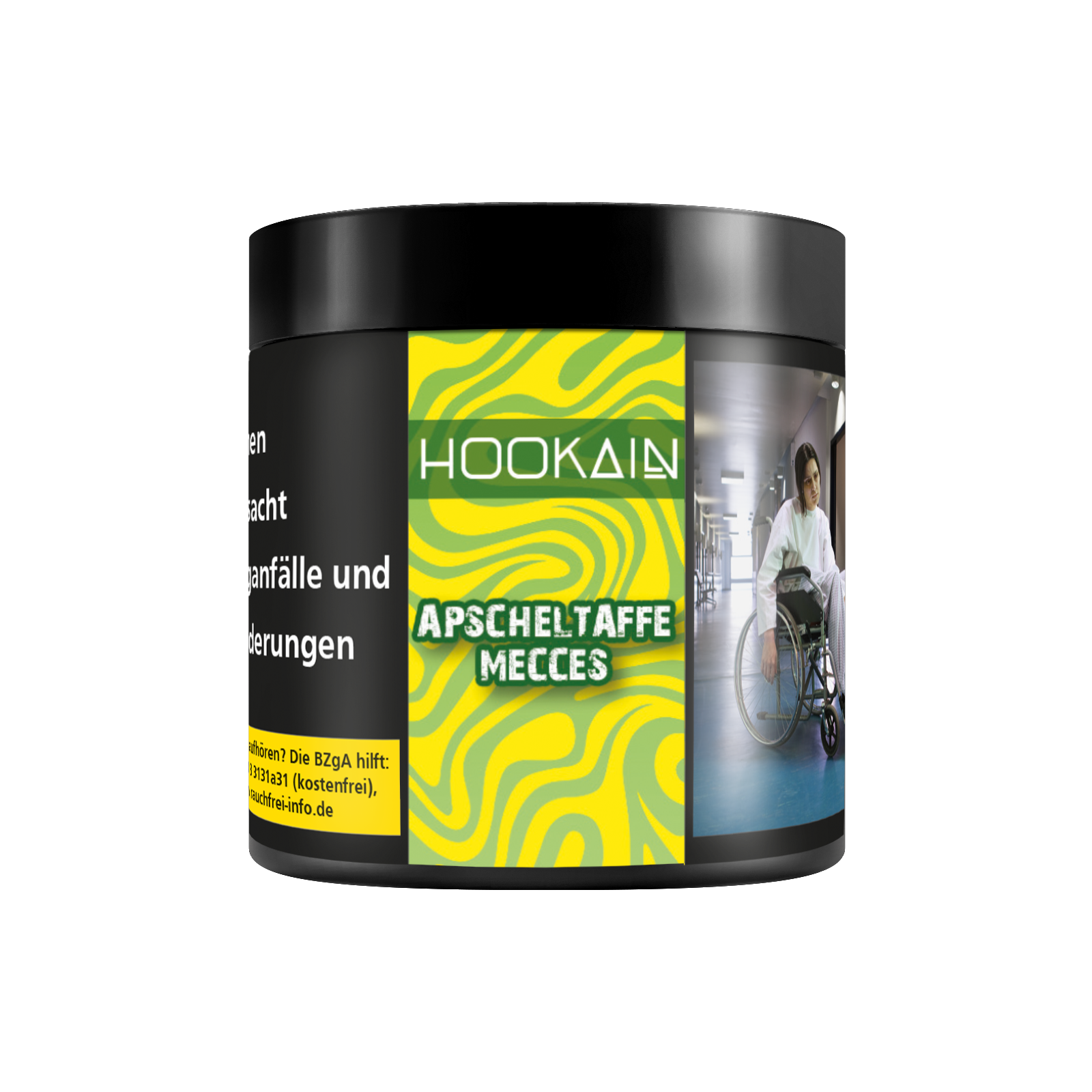 Hookain Apscheltaffe Mecces 50g &ndash; Shishatabak mit Apfeltaschen-Geschmack  2