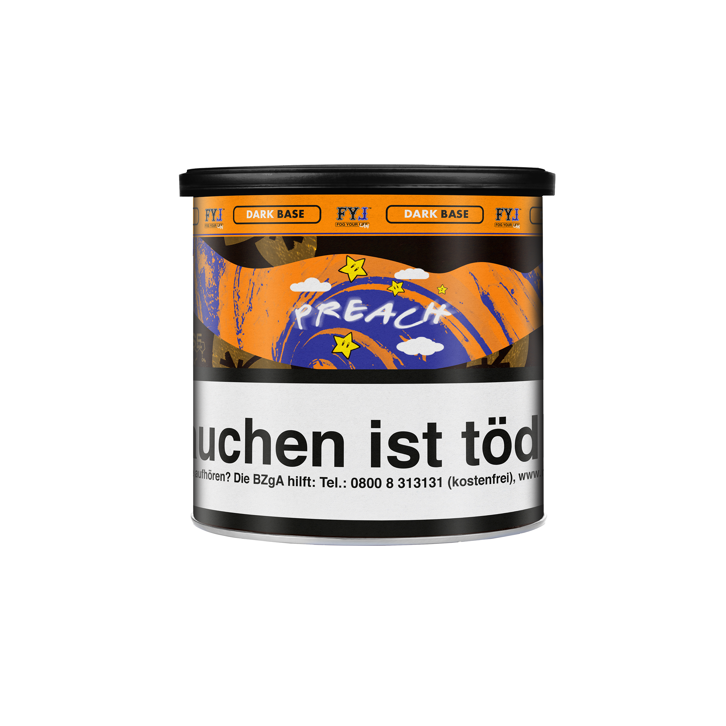 Fog Your Law - Preach - Schwarzer Peifentabak Dry Base kaufen - 65 g 2